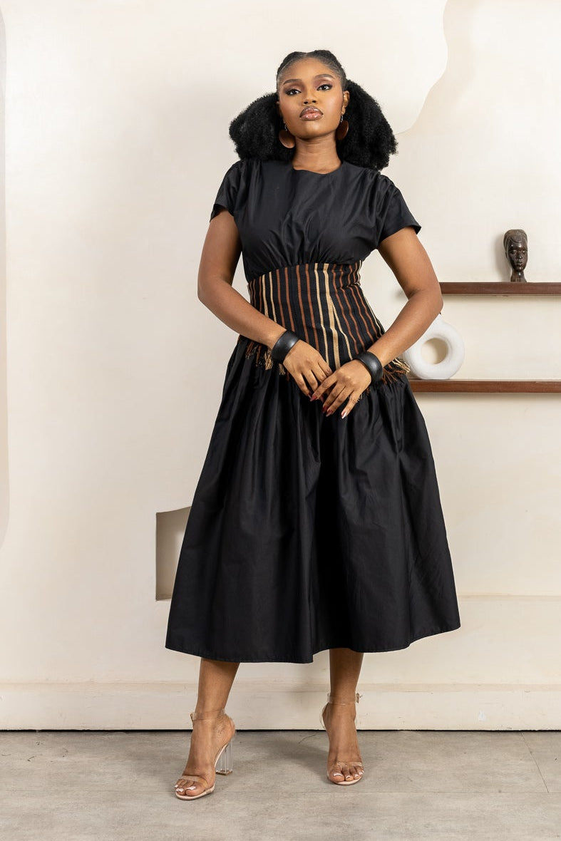 womens corset midi dress Corset Midi Dress