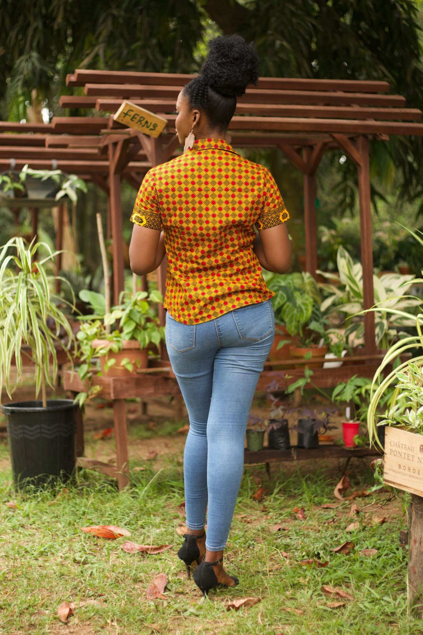 AYANDA African Print Ankara Shirt