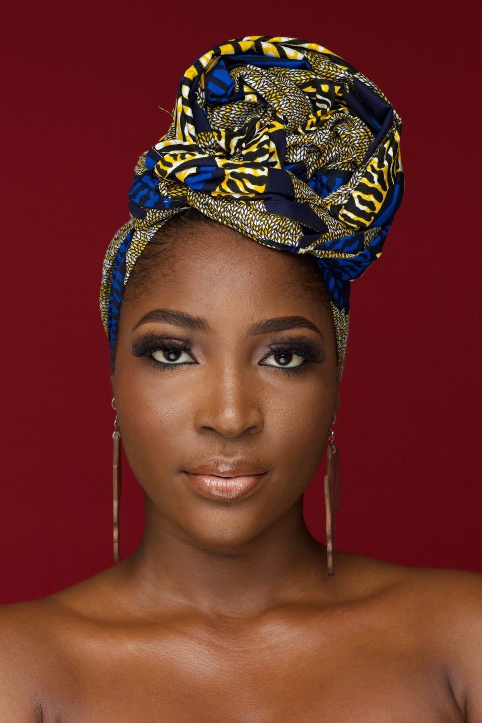 ADUKE Ankara Head Wrap — African print head wrap by Naborhi