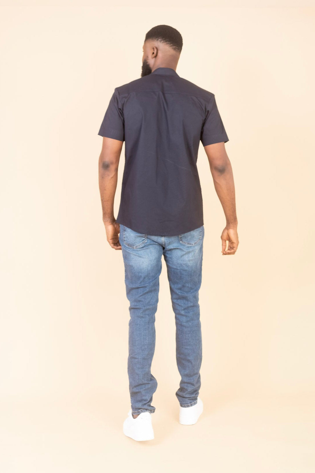 AKINA – Ankara African Print Mens Short Sleeve Shirt