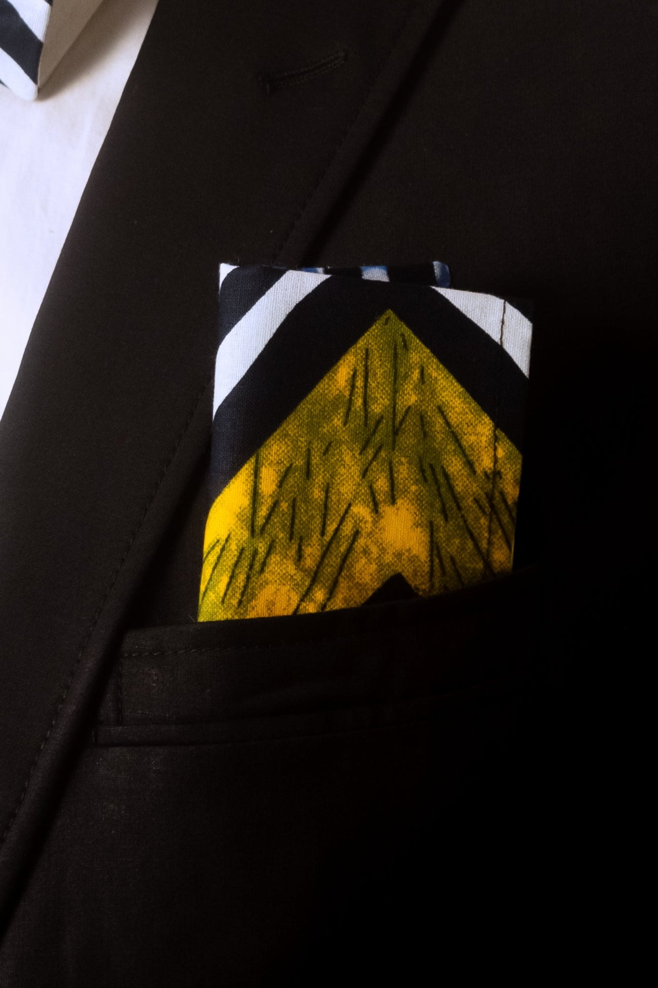 AKINA – Ankara African Print Mens Pocket Square