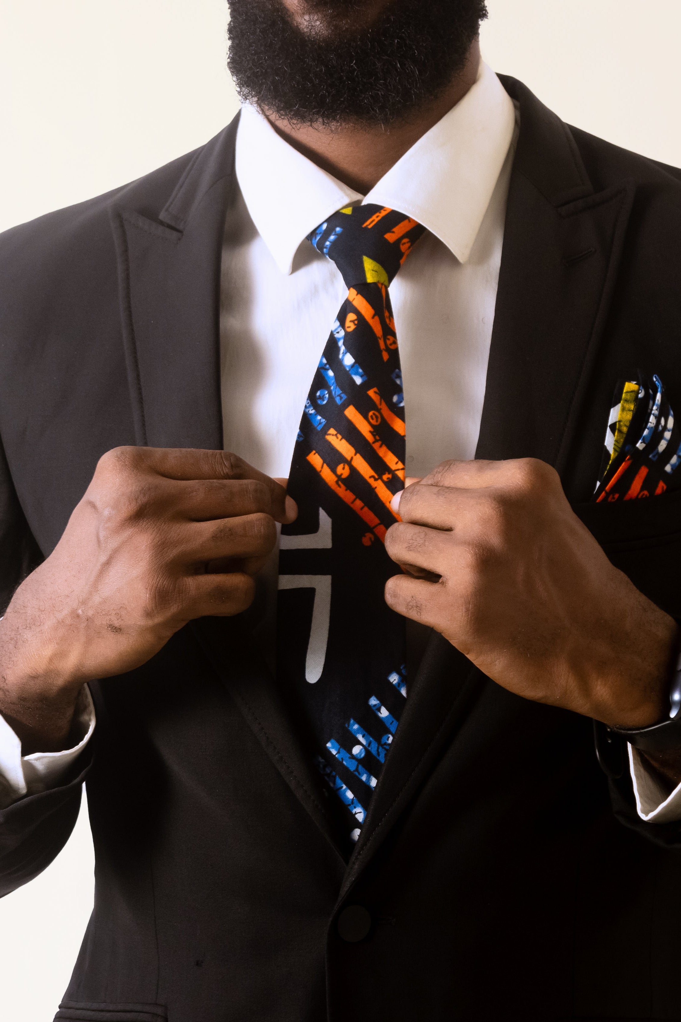 AKINA – Ankara African Print Mens Tie