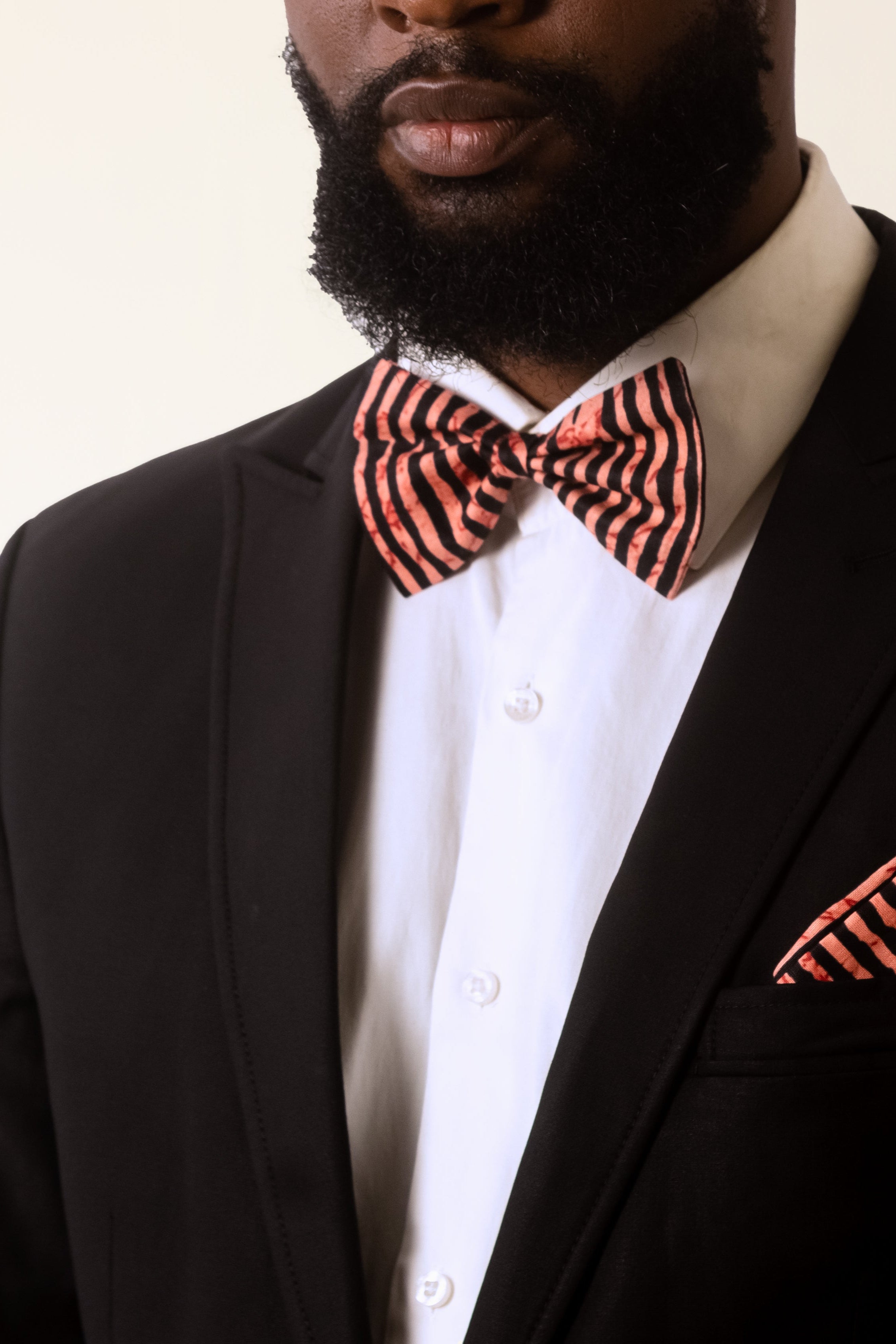 AMANI – Ankara African Print Mens Bow Tie