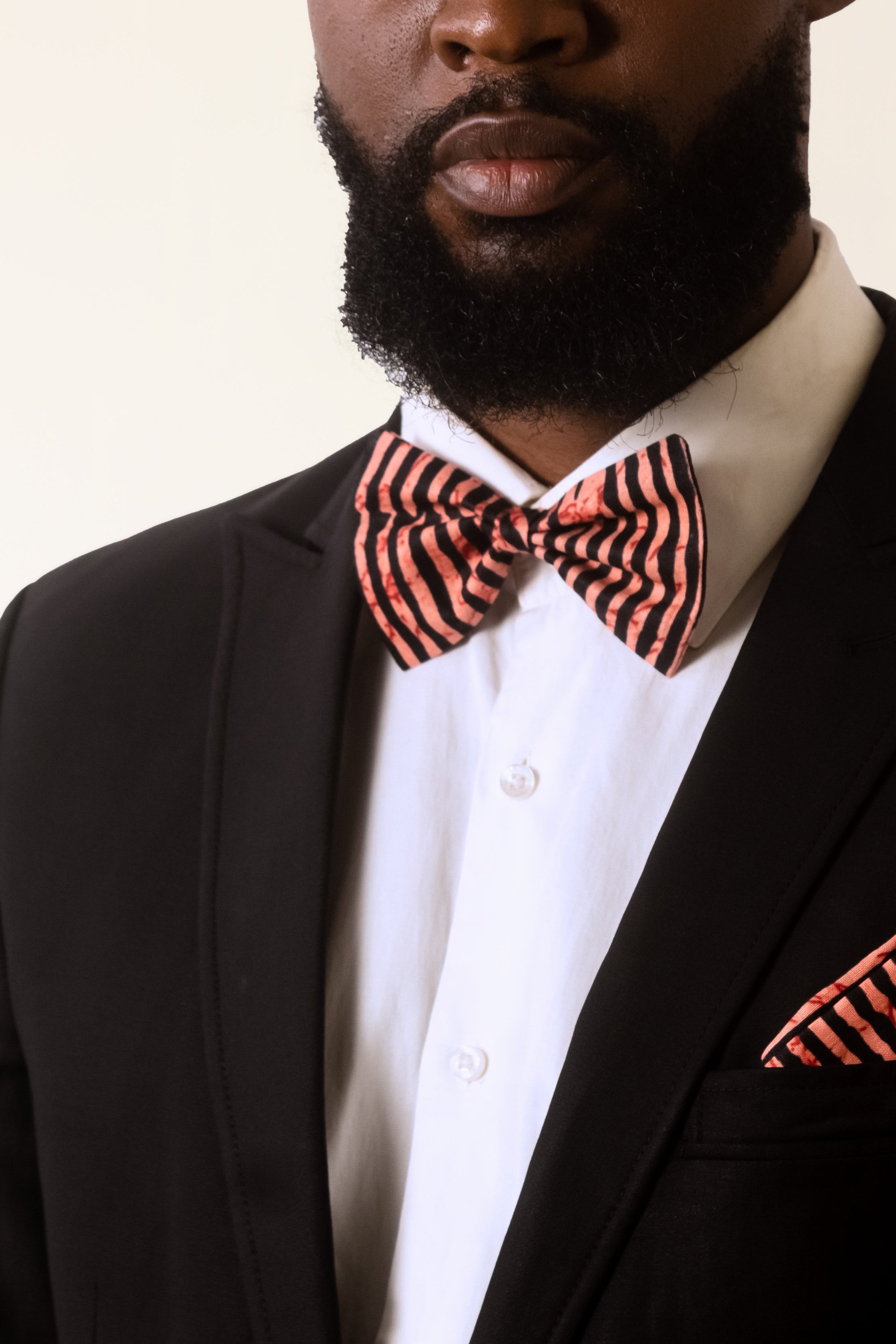 AMANI – Ankara African Print Mens Bow Tie