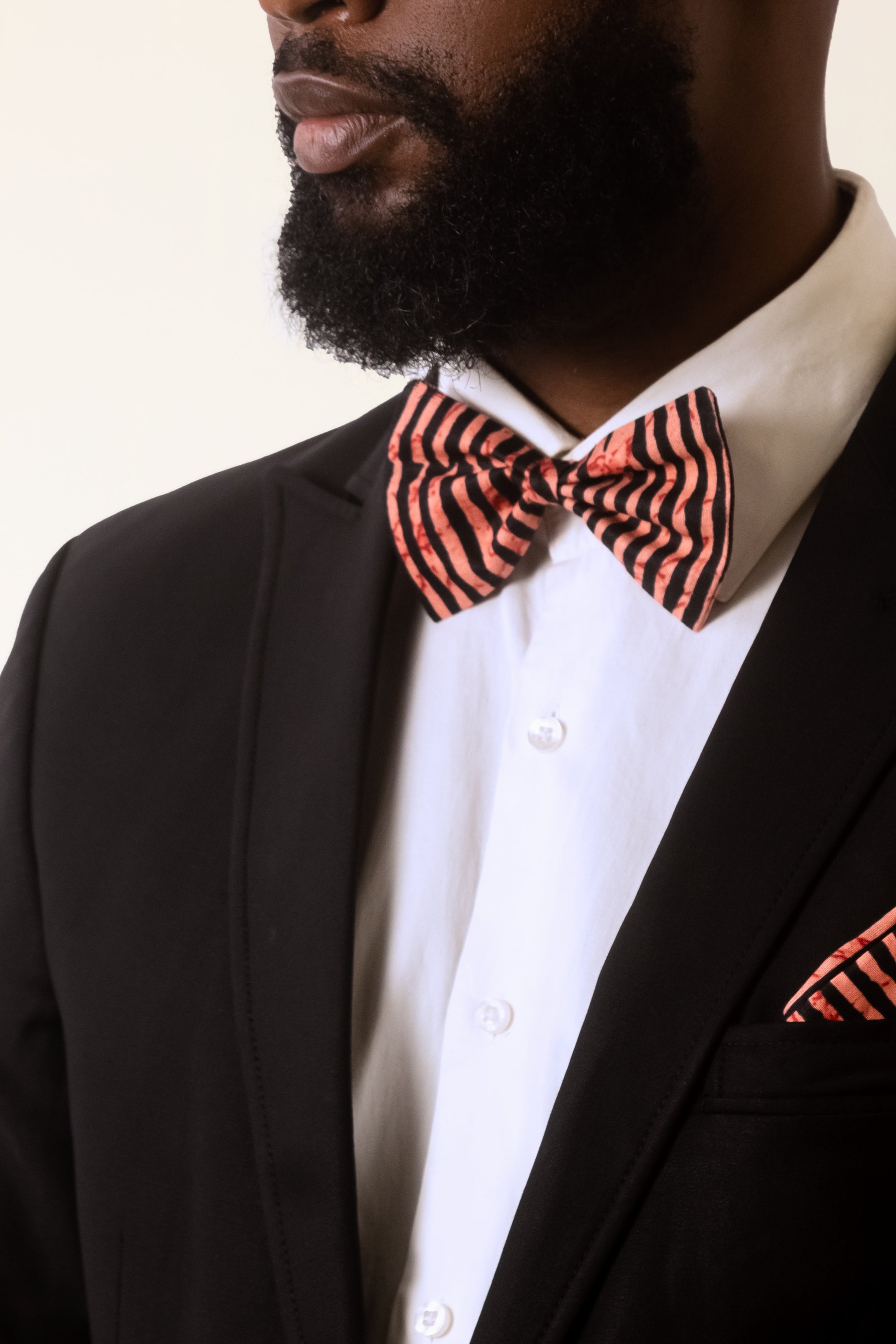AMANI – Ankara African Print Mens Bow Tie