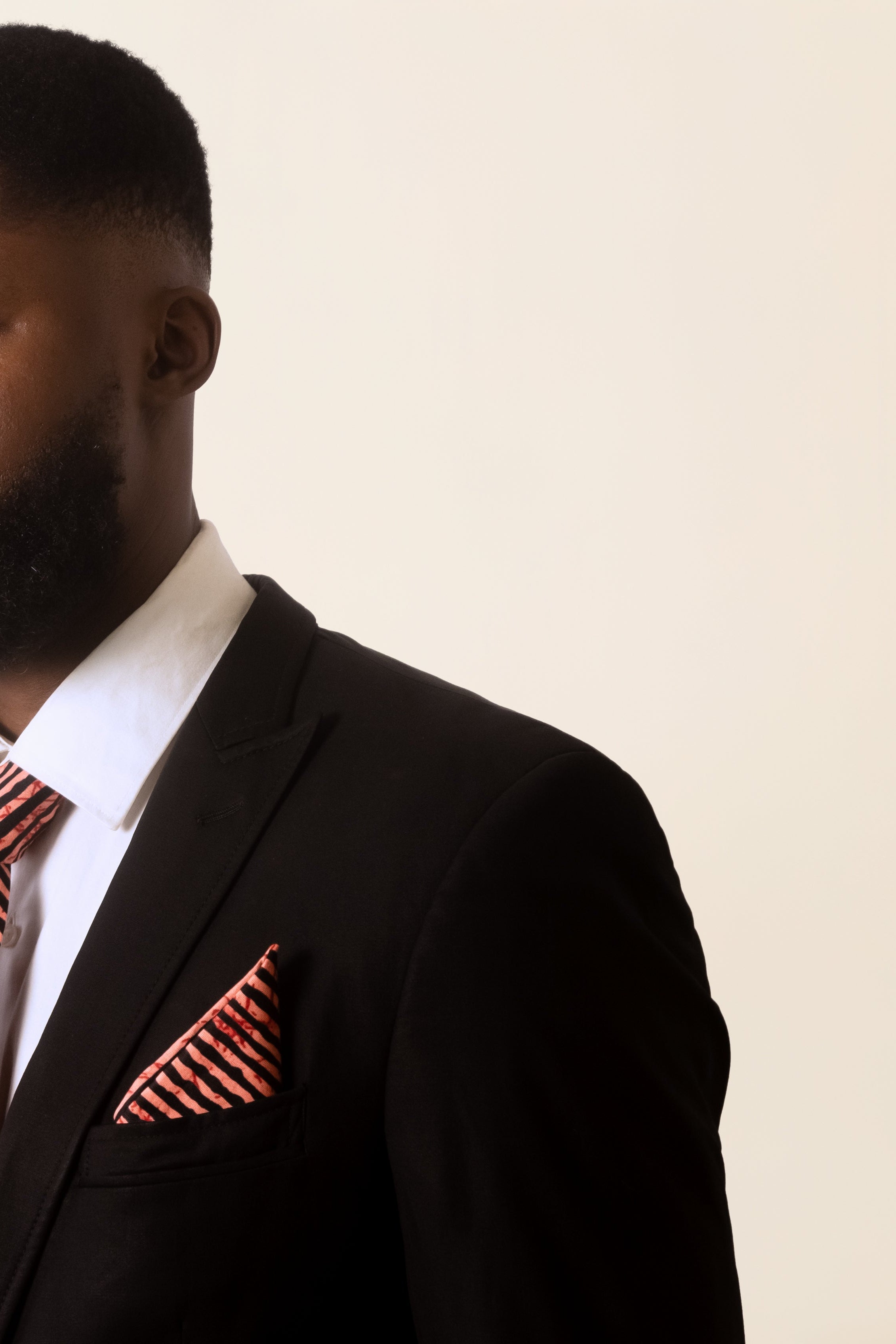 AMANI – Ankara African Print Mens Pocket Square