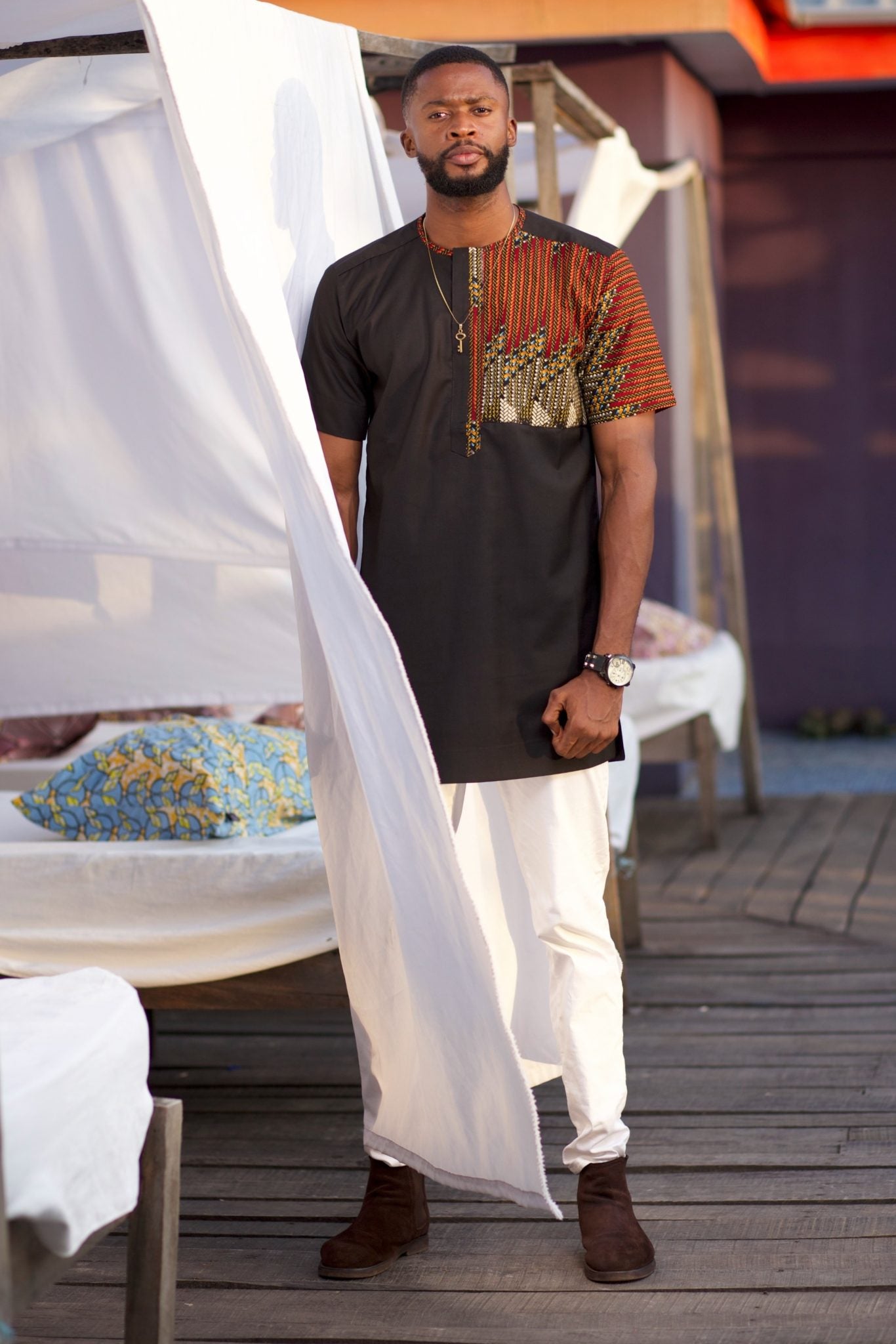 DELE African Short Sleeve Shirt