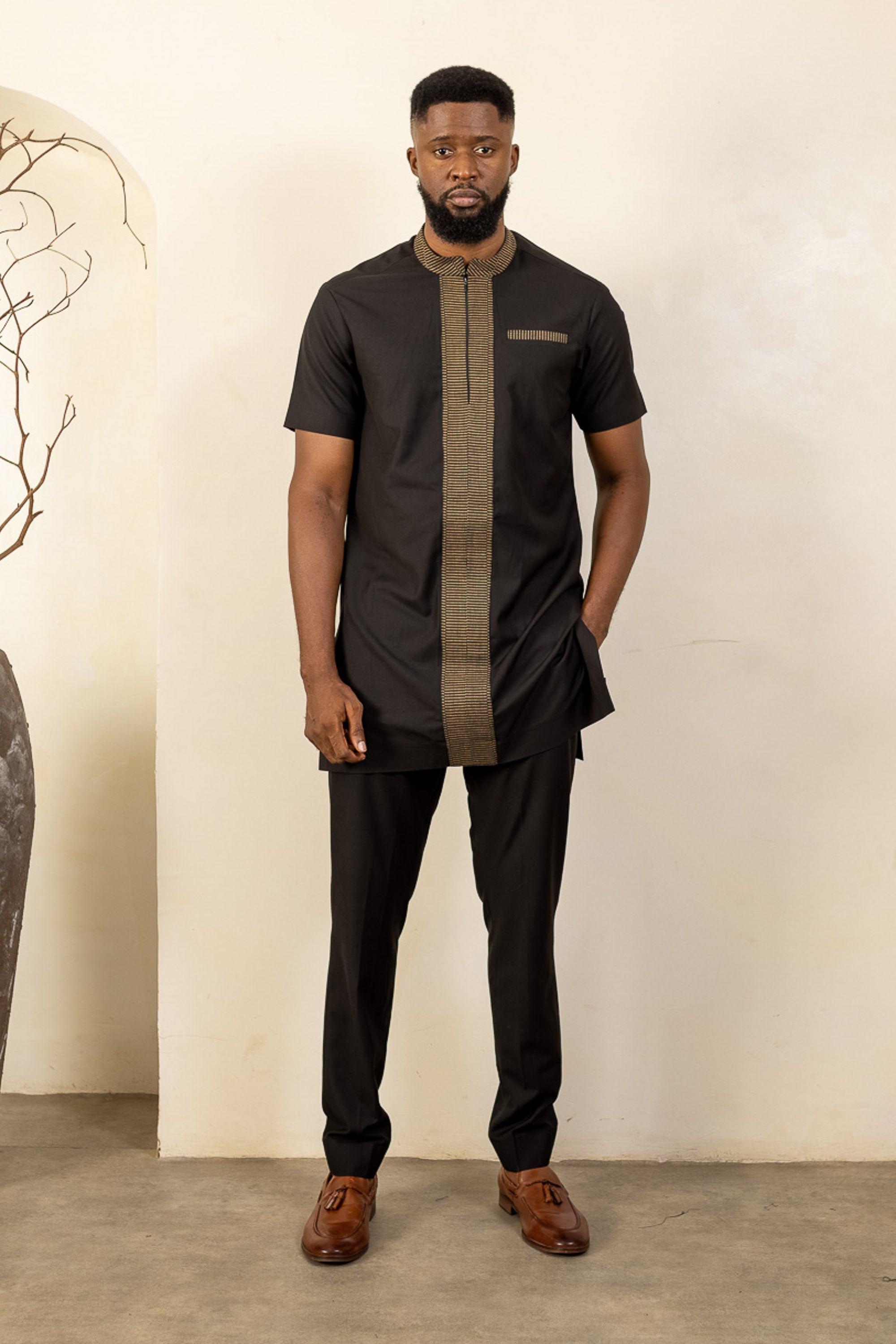 ATIBA Aso Oke Suit - Men