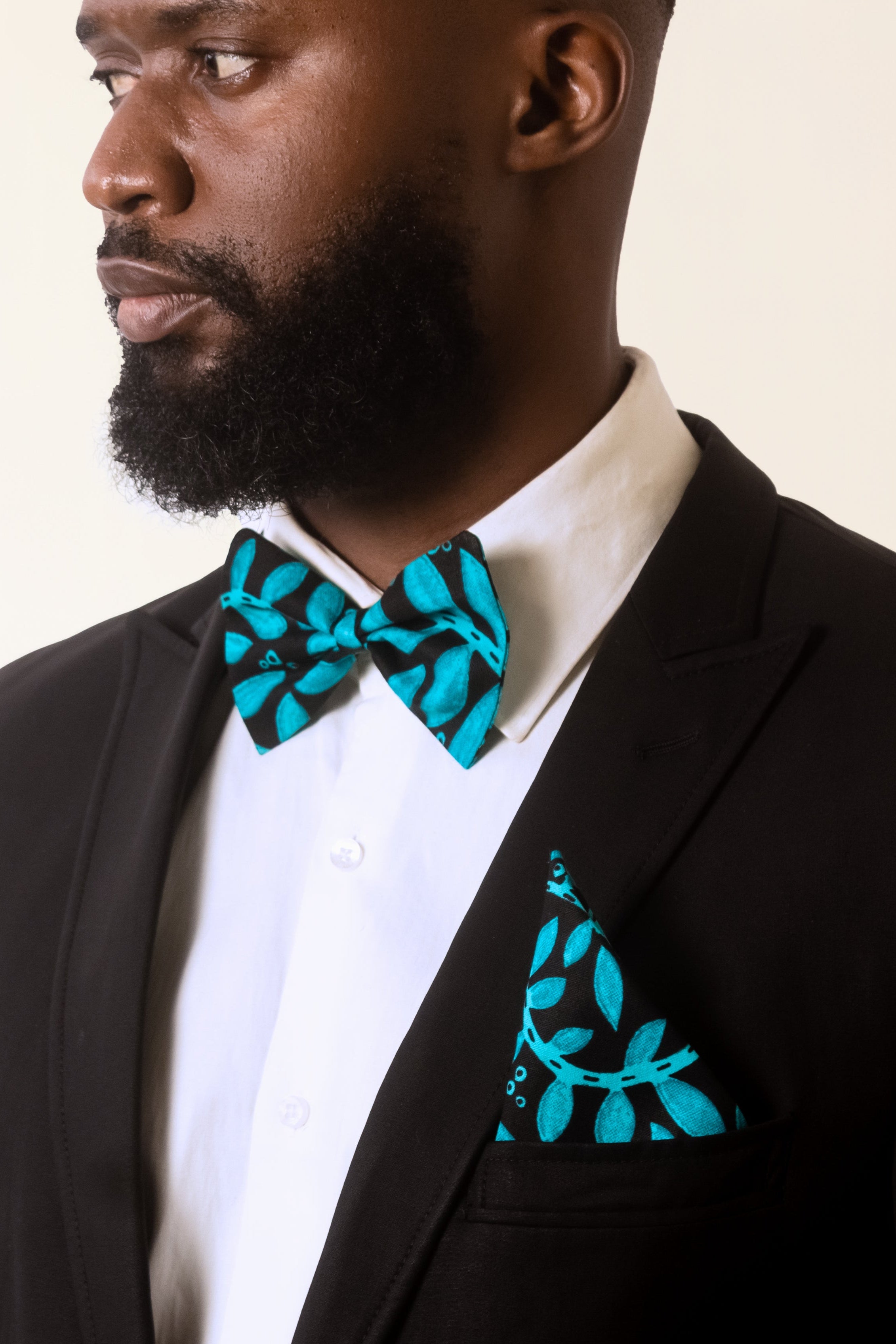 AYANFE – Ankara African Print Mens Pocket Square