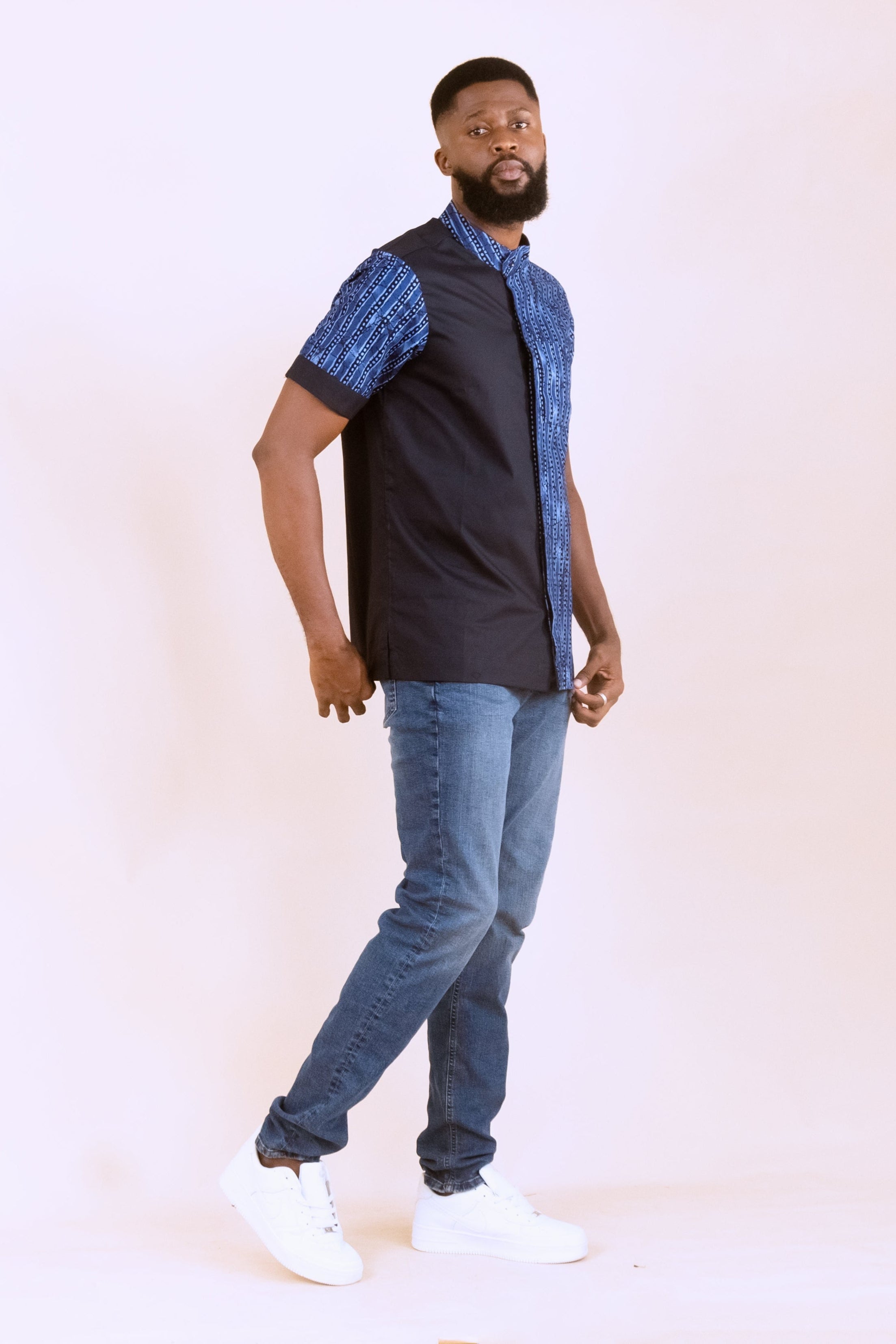 KAYO - Short Sleeve Ankara Shirt