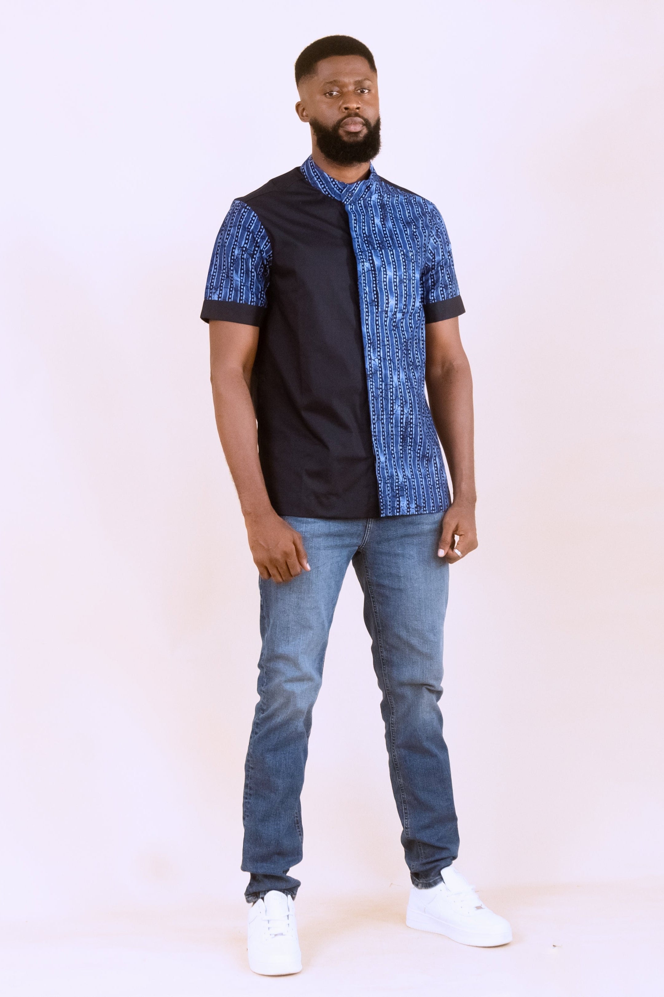 KAYO - Short Sleeve Ankara Shirt