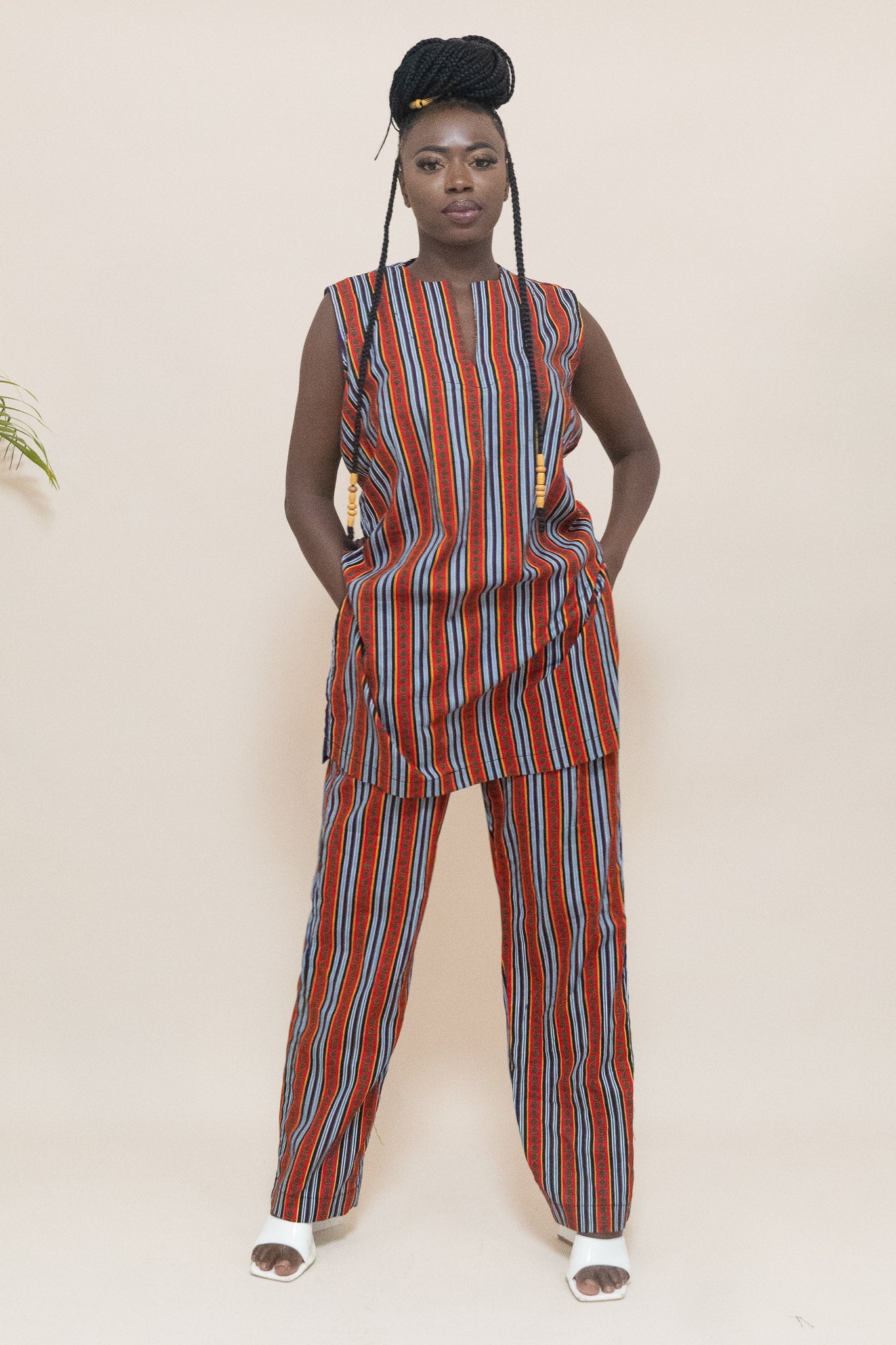 Diseye African Print Ankara Trousers