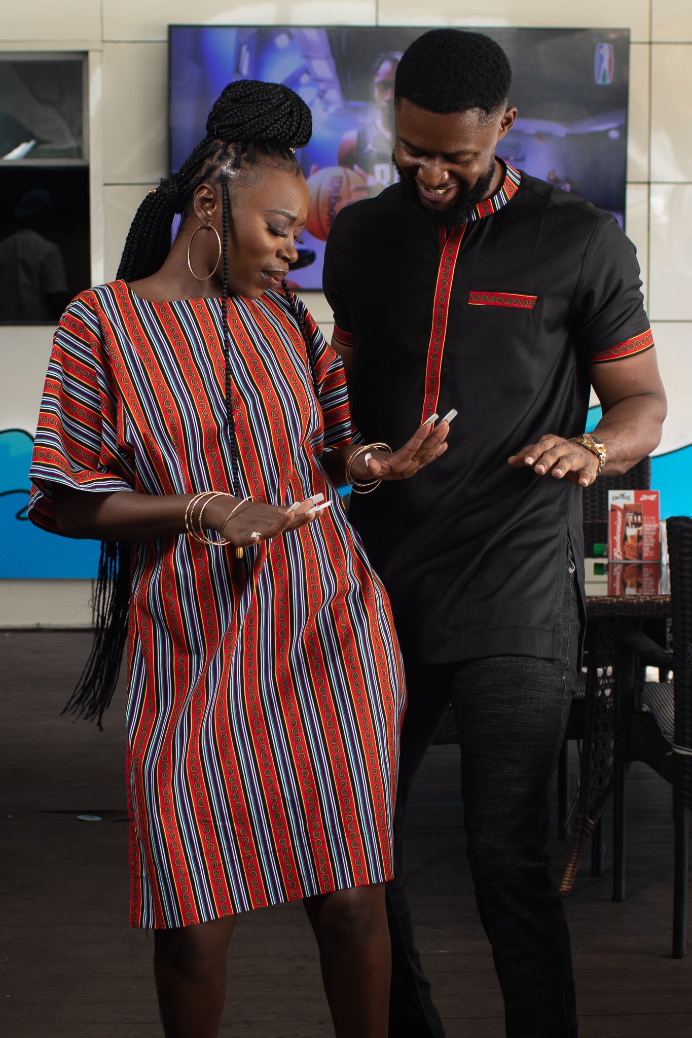 Diseye African Print Shirt