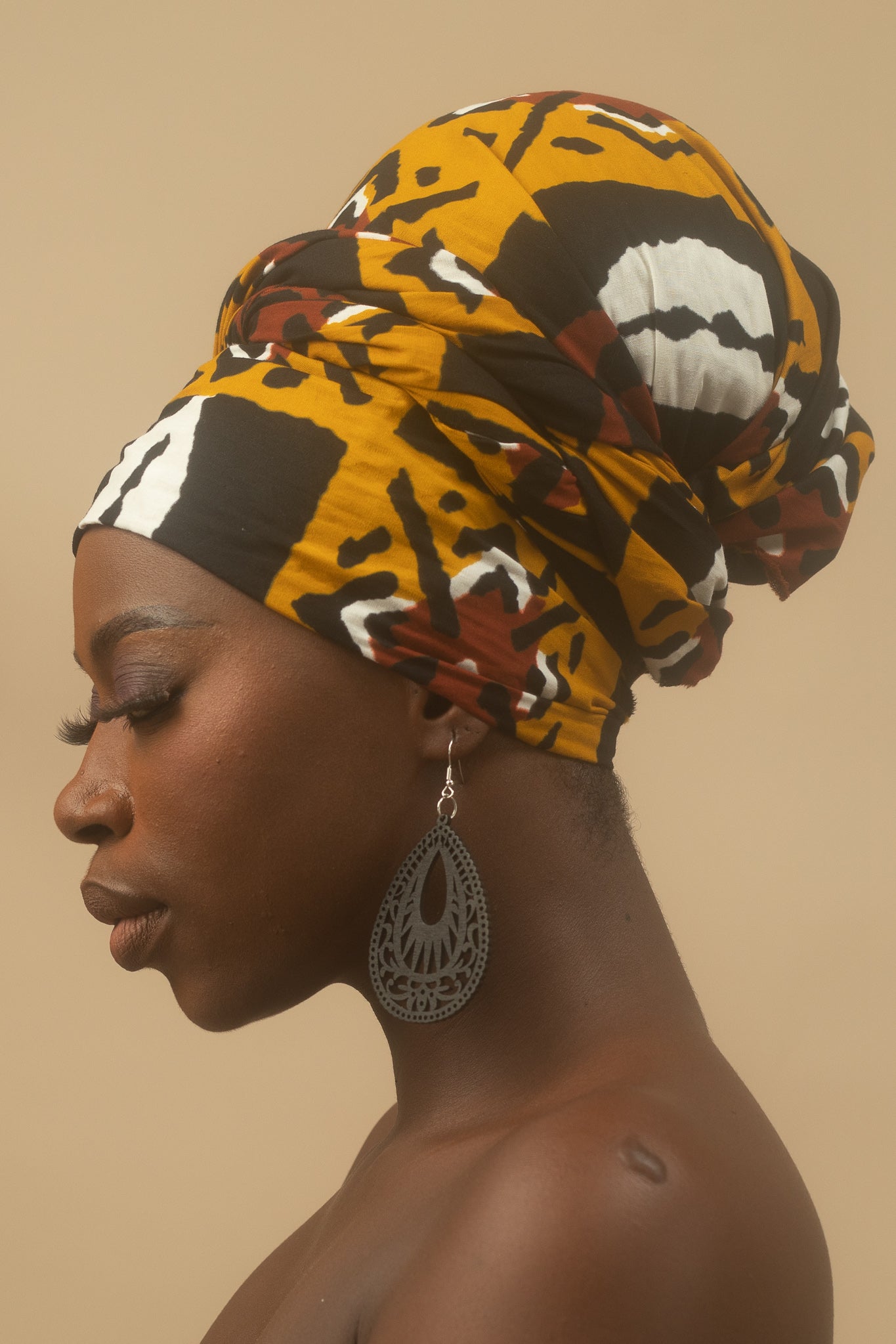 Enzi African Print Ankara Head Wrap