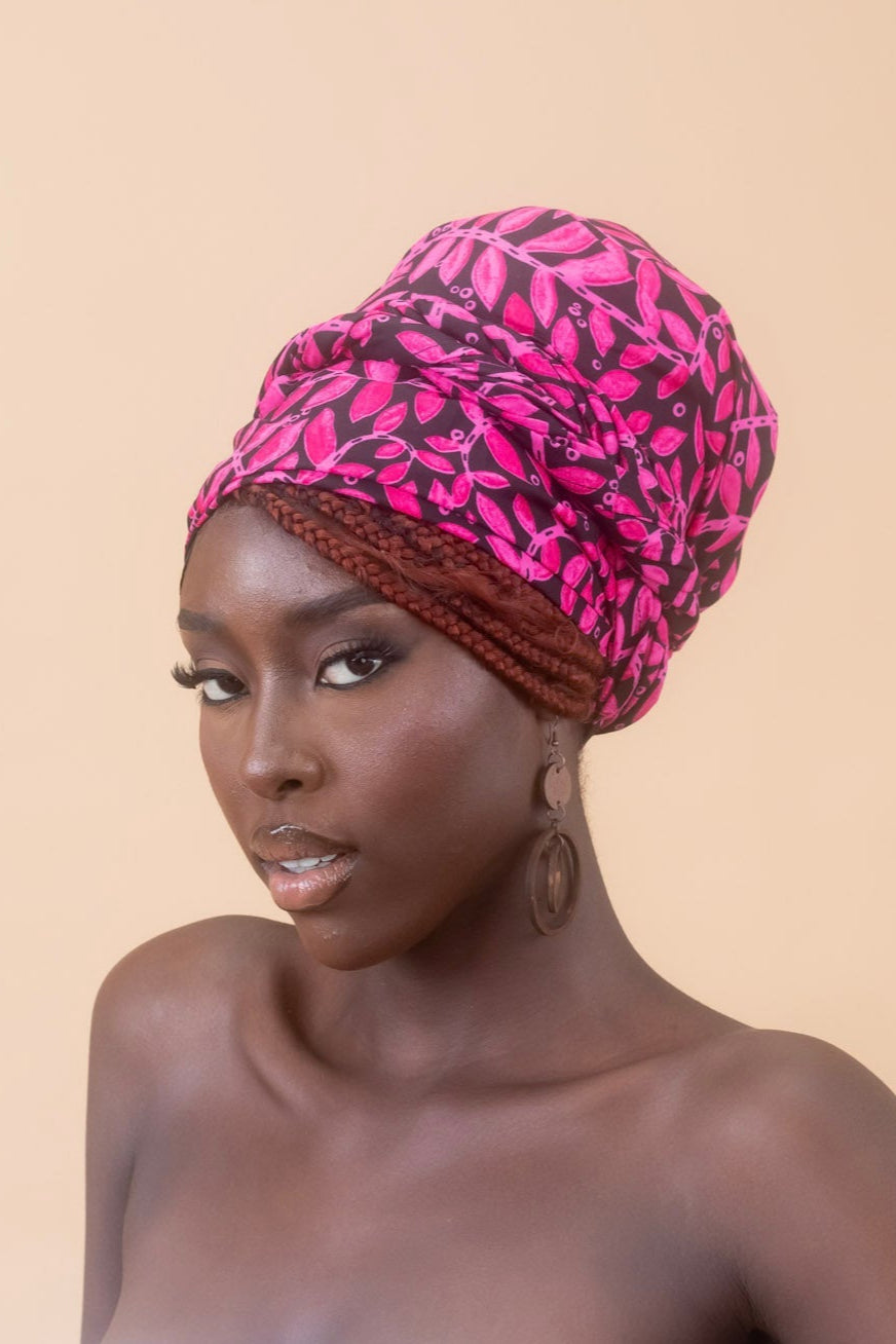 EWA Ankara Head Wrap — African print head wrap by Naborhi