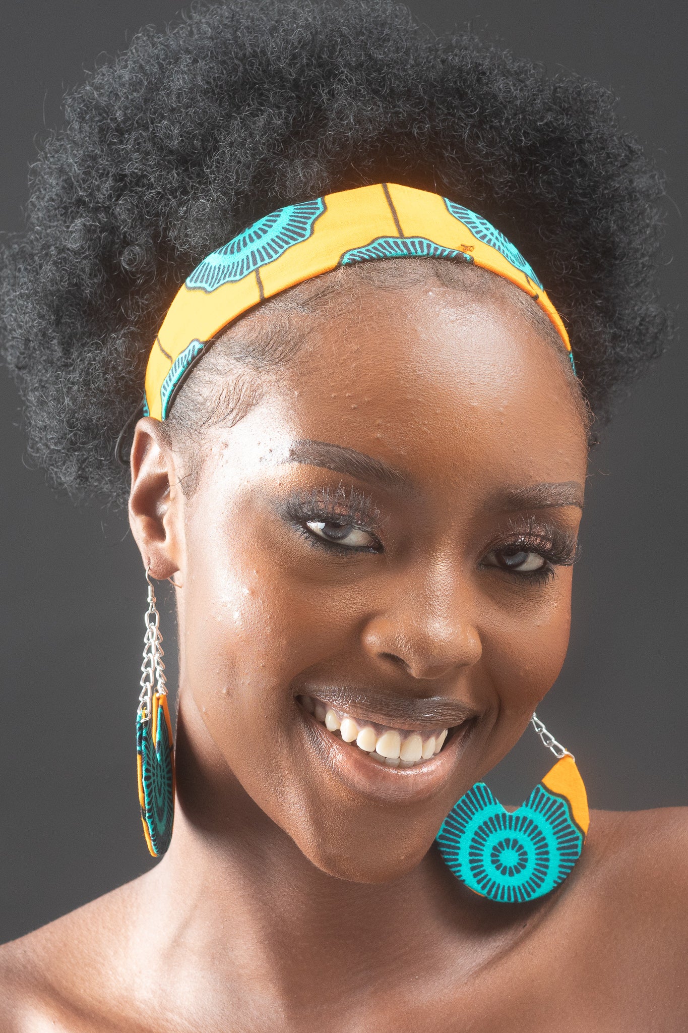 HAZINA Ankara Classic Headband — African print headband by Naborhi