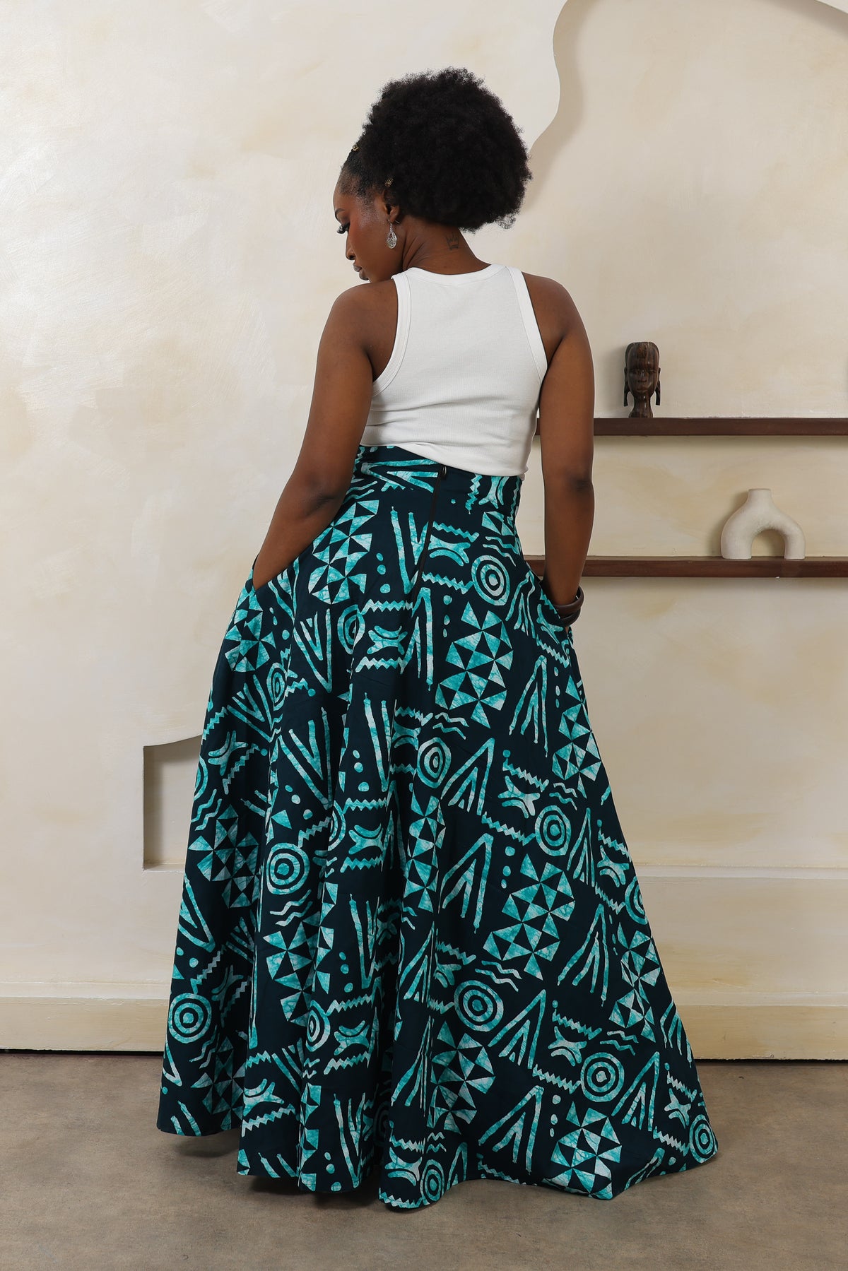 IYABO Flared Maxi Skirt - Women