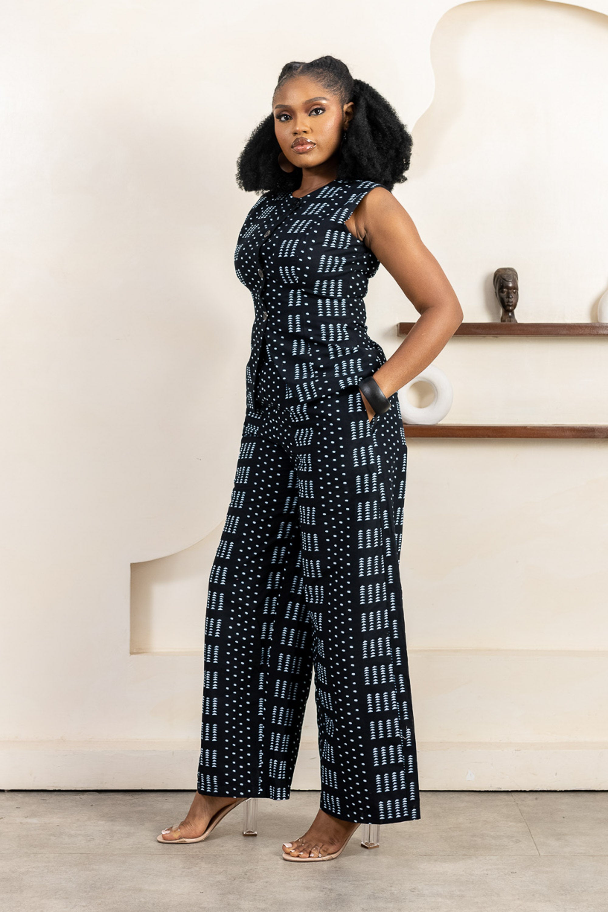 KELE Ankara Waistcoat - Women