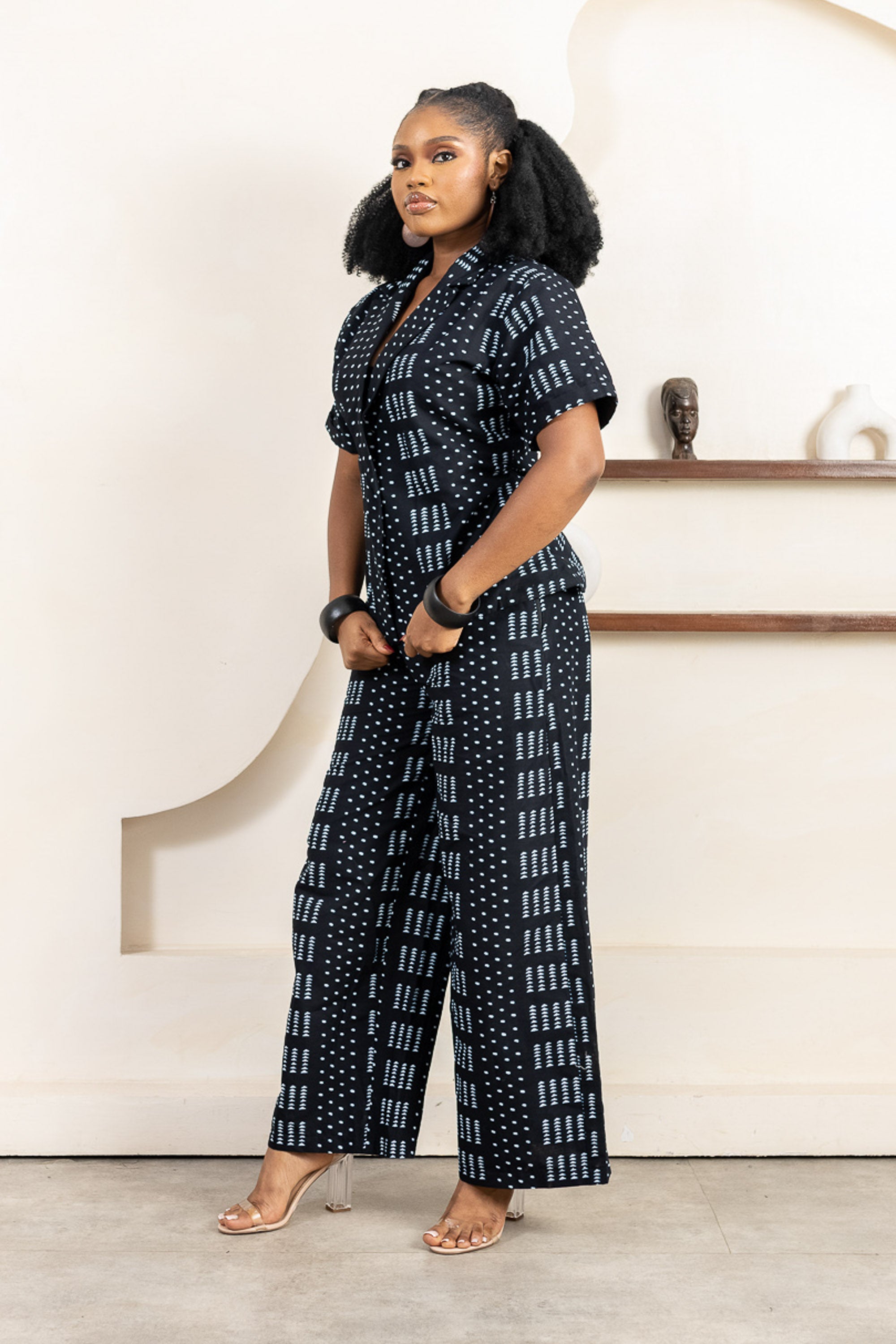 KELE Ankara Palazzo Trousers - Women
