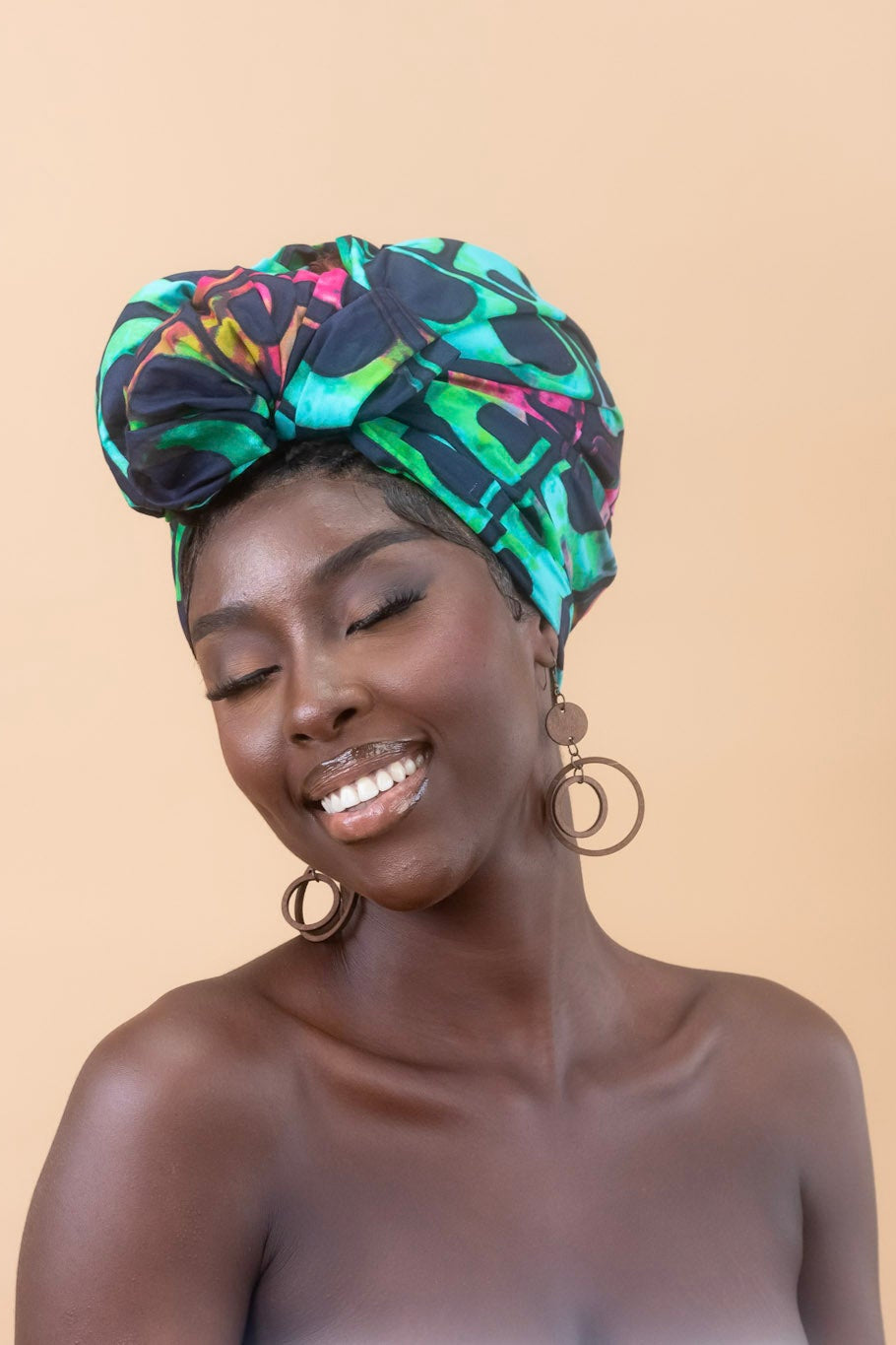 KESANDU – Ankara African Print Head Wrap