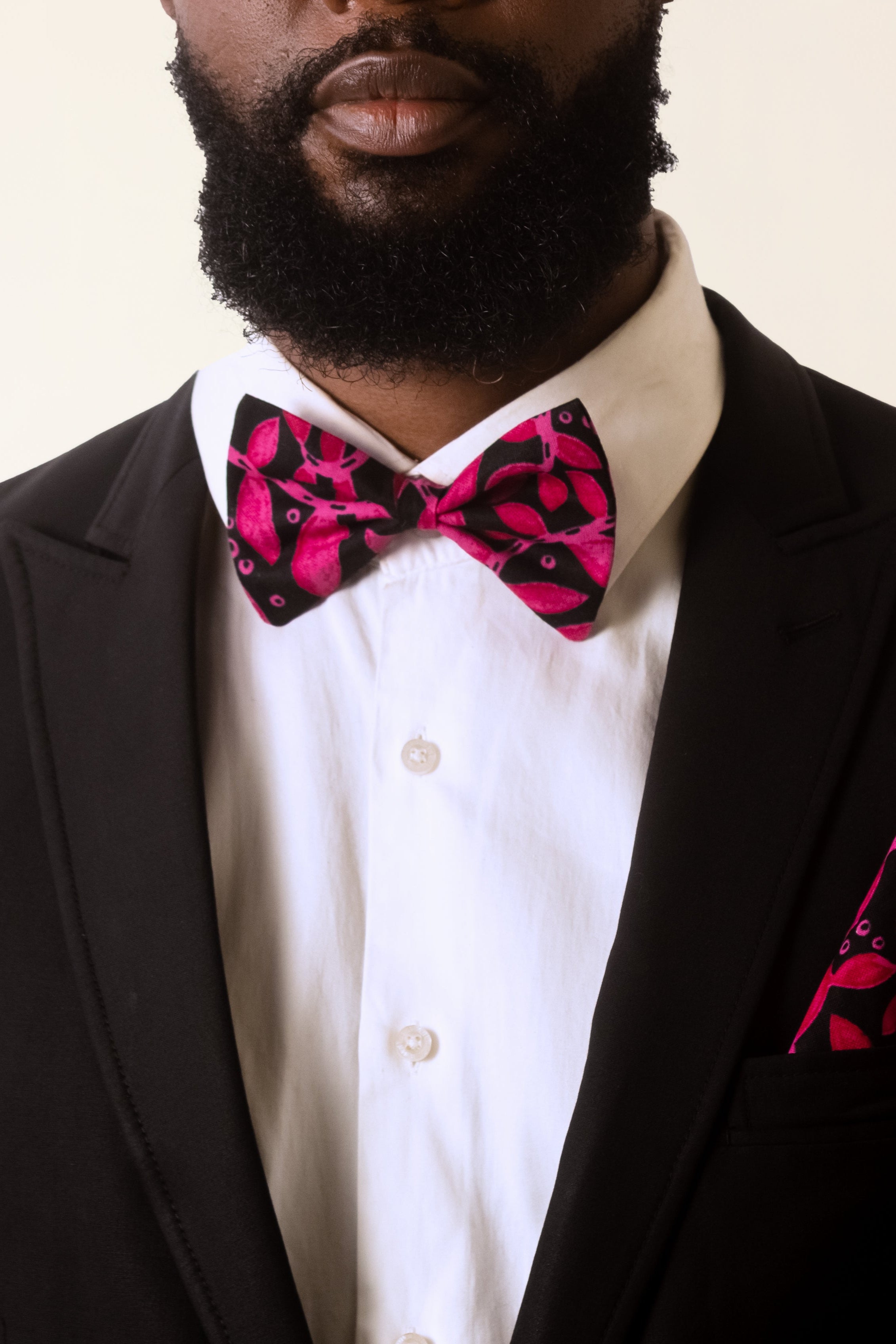 KEYAH – Ankara African Print Mens Bow Tie