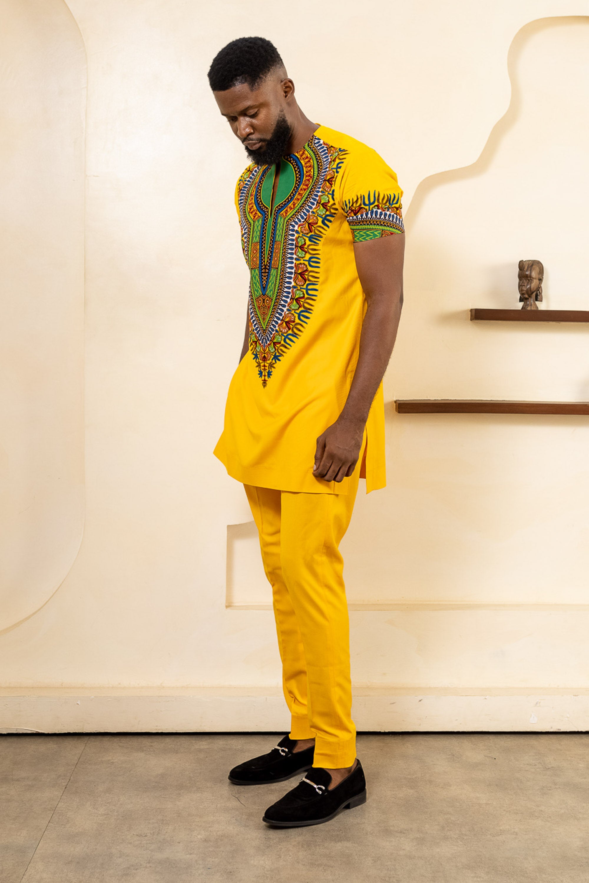 LEKE Ankara Shirt - Men