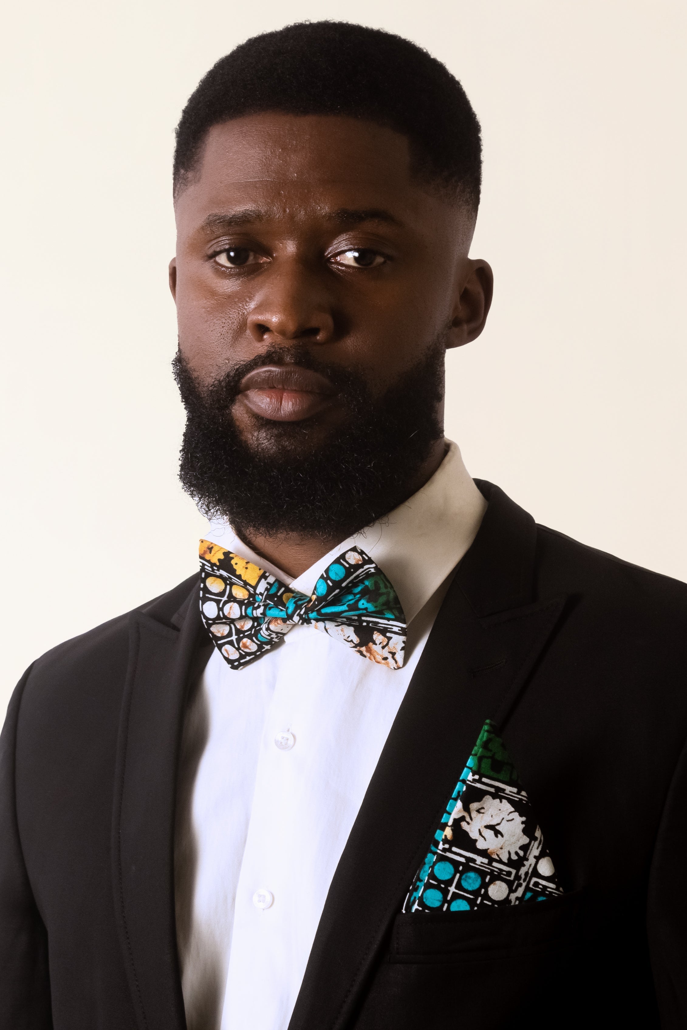MAKEDA – Ankara African Print Mens Bow Tie