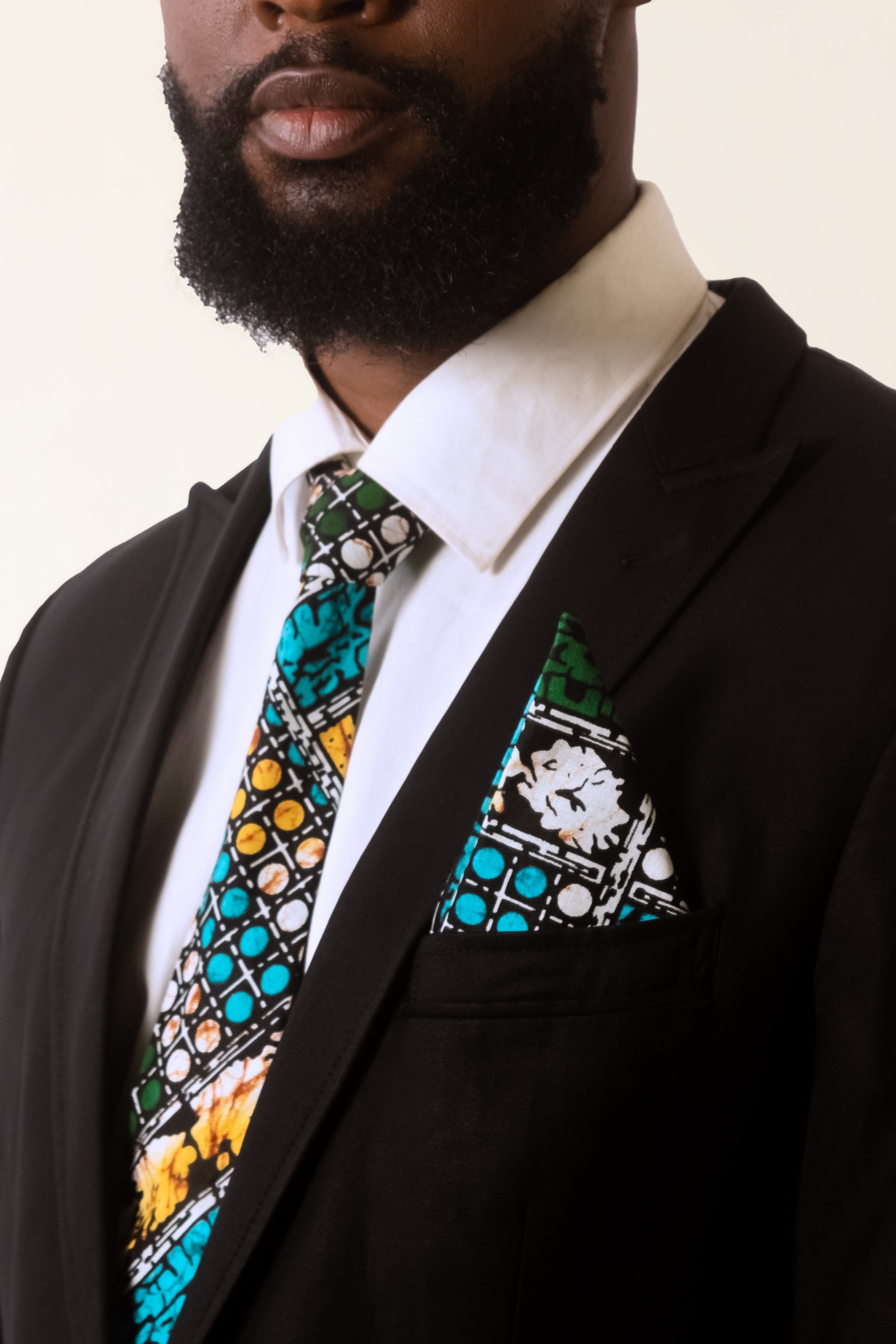 MAKEDA – Ankara African Print Mens Tie
