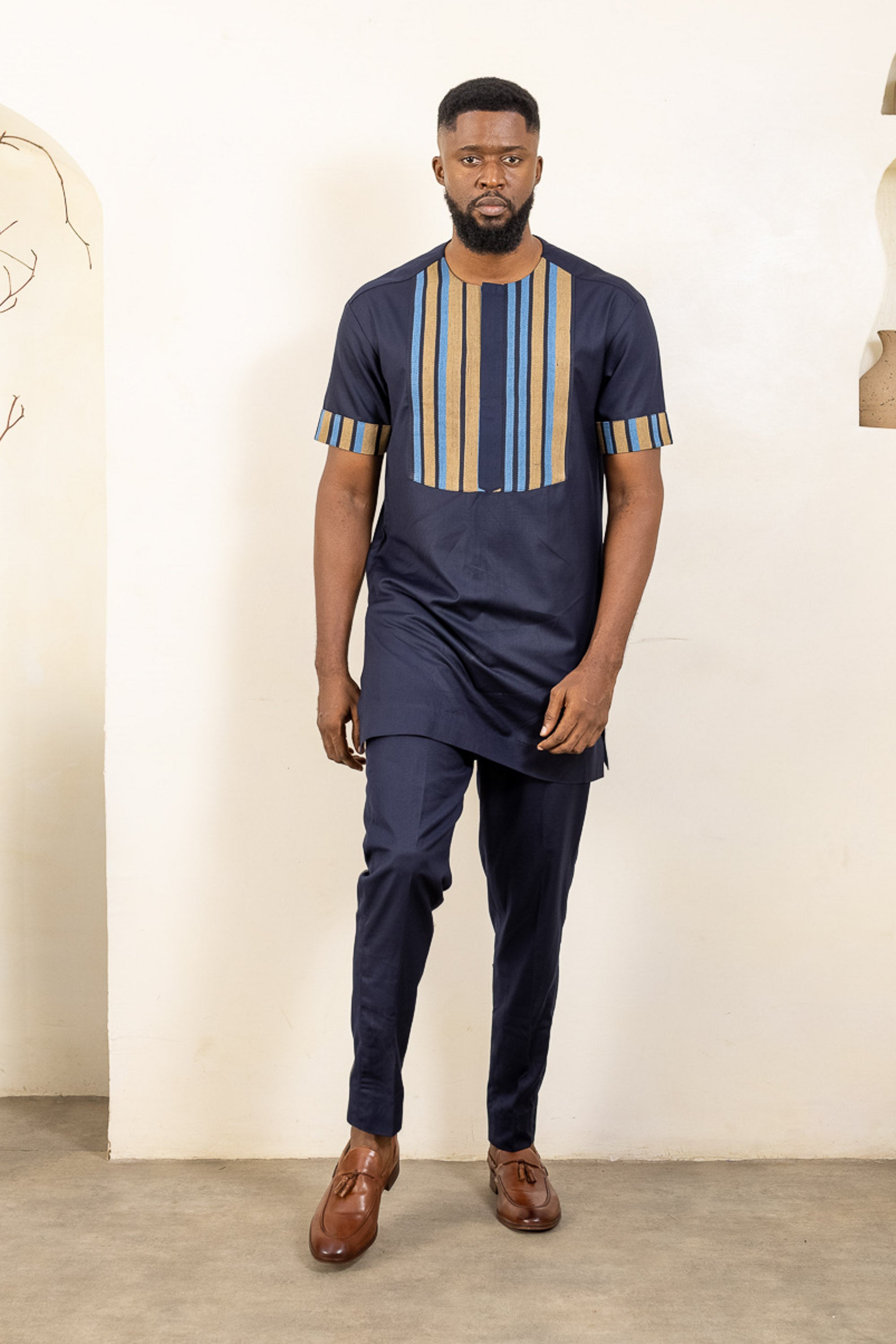 MANSA Aso Oke Suit - Men