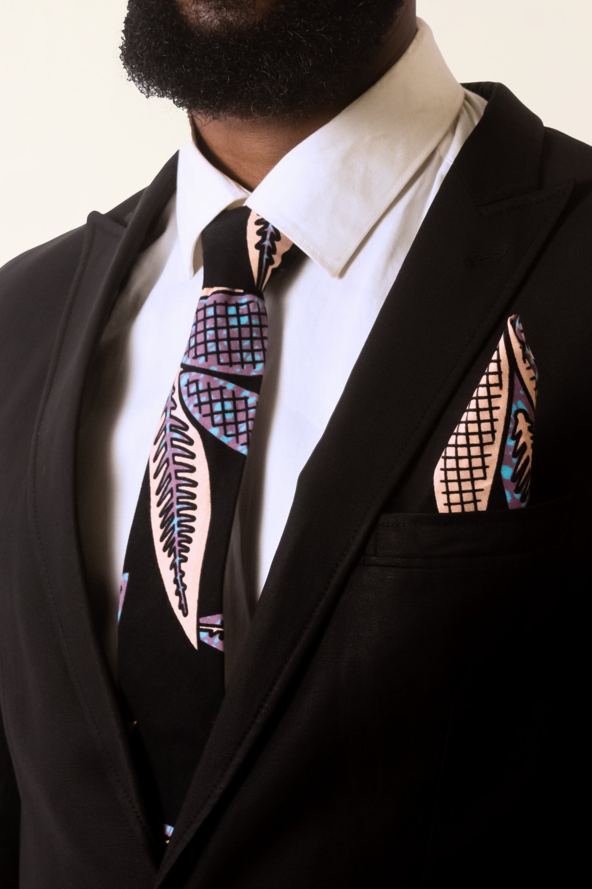MBALI – Ankara African Print Mens Tie