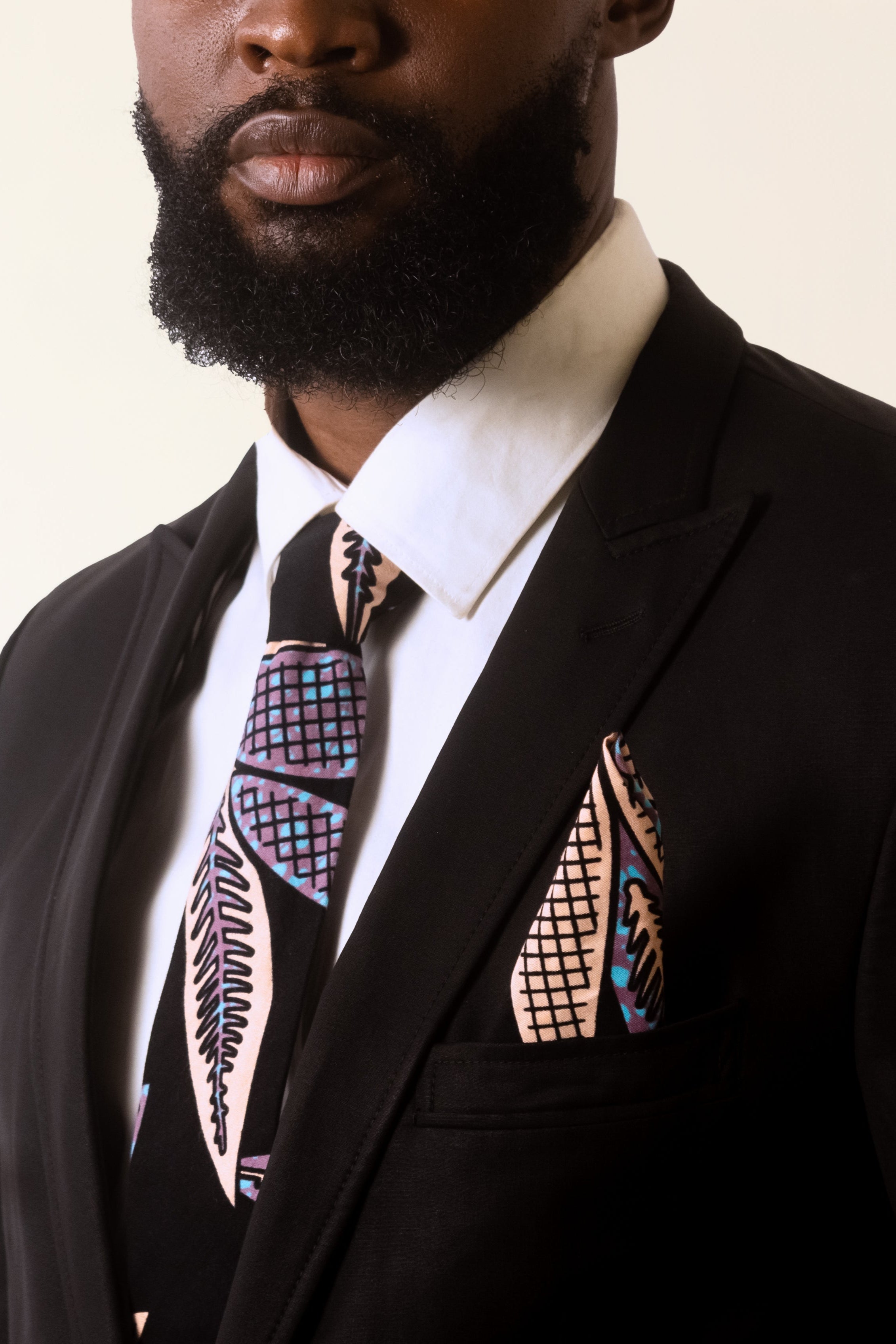 MBALI – Ankara African Print Mens Tie