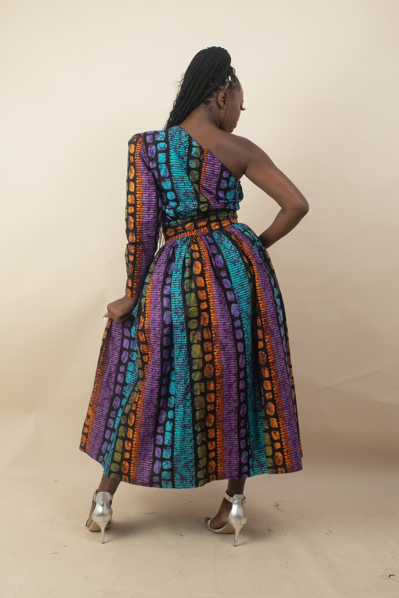 ODOSA African Print Skirt