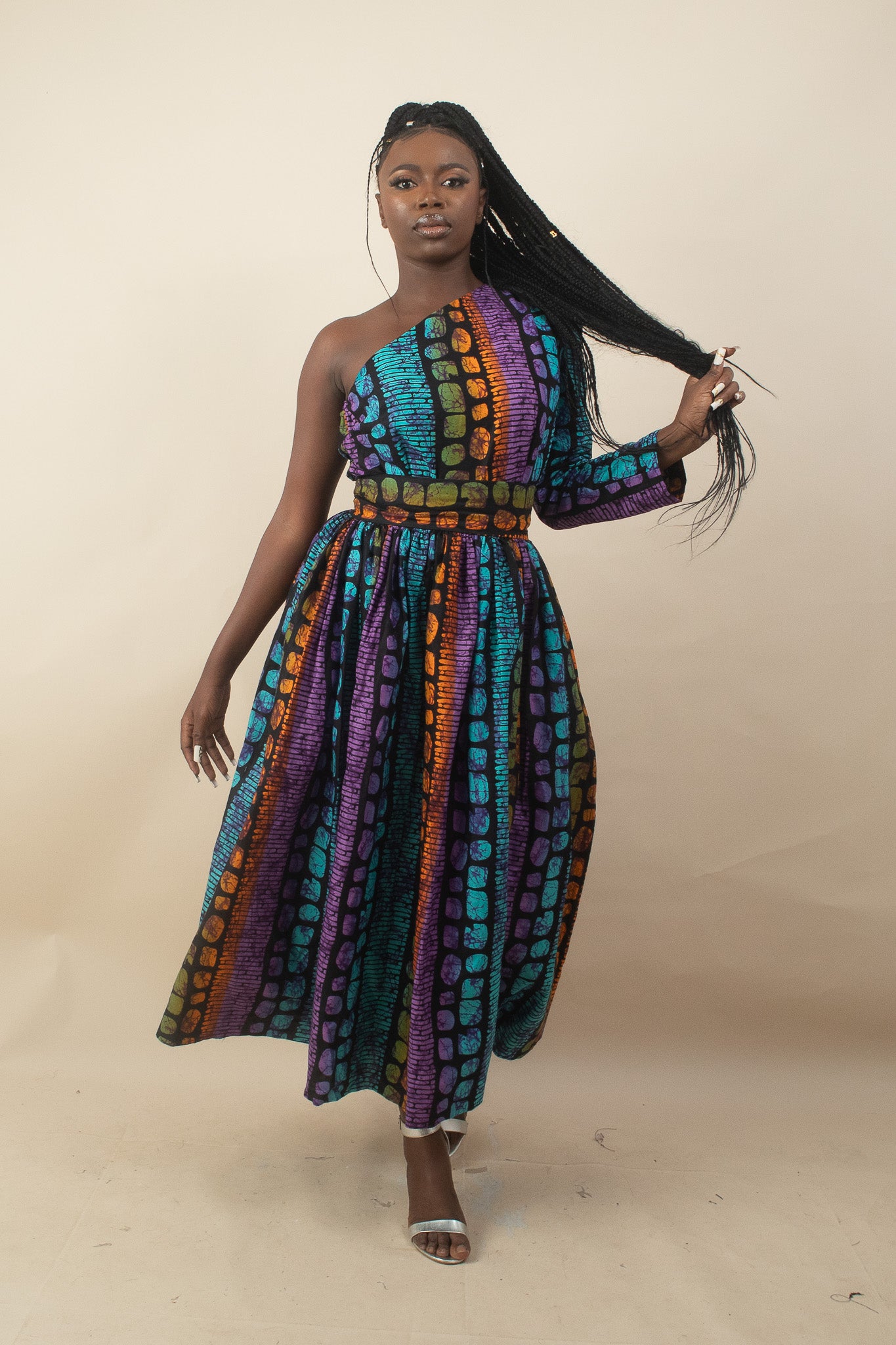 ODOSA African Print Skirt