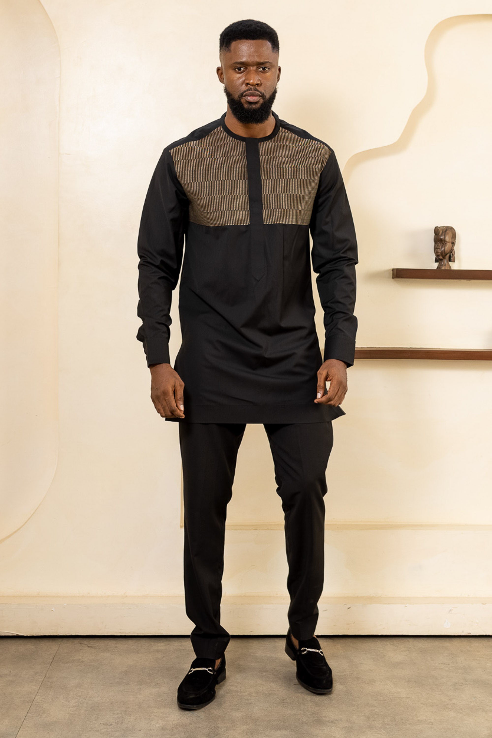 OGISO Mens Aso Oke Suit - Men