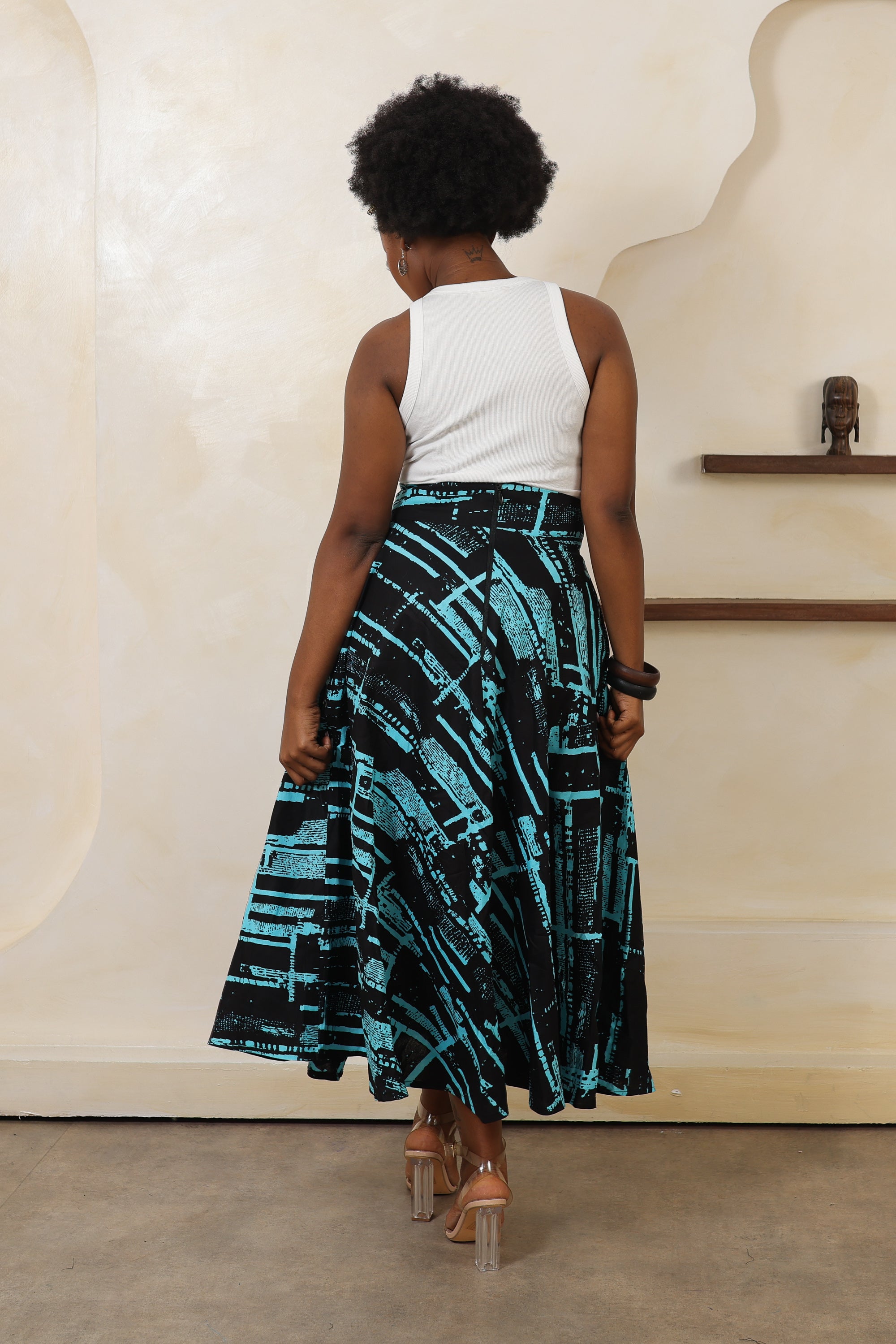 TOLA Flared Midi Skirt - Women