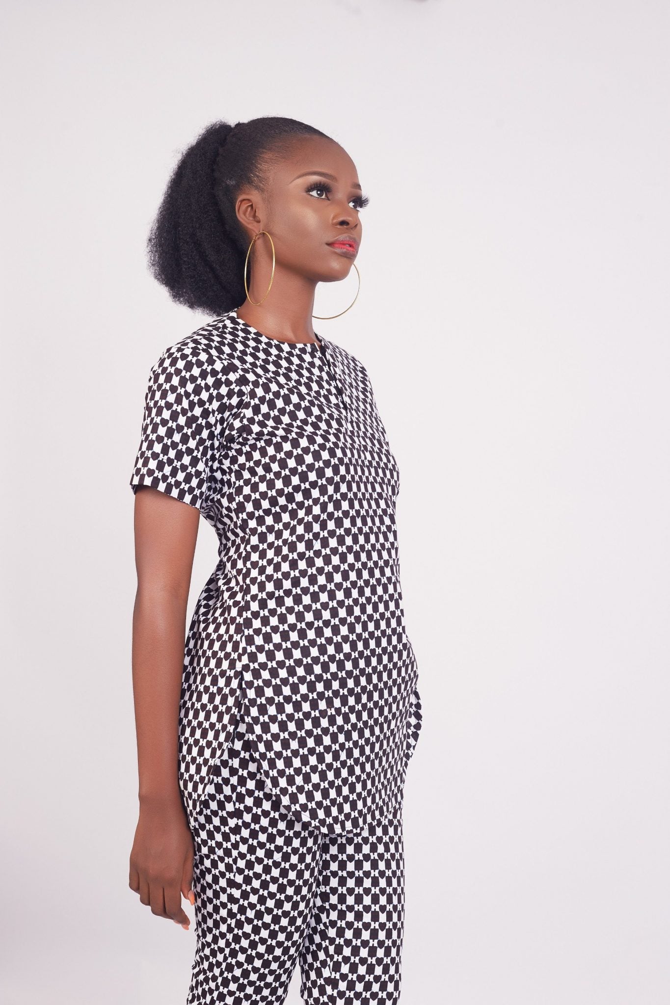 SALAMA African Print Ankara Tunic