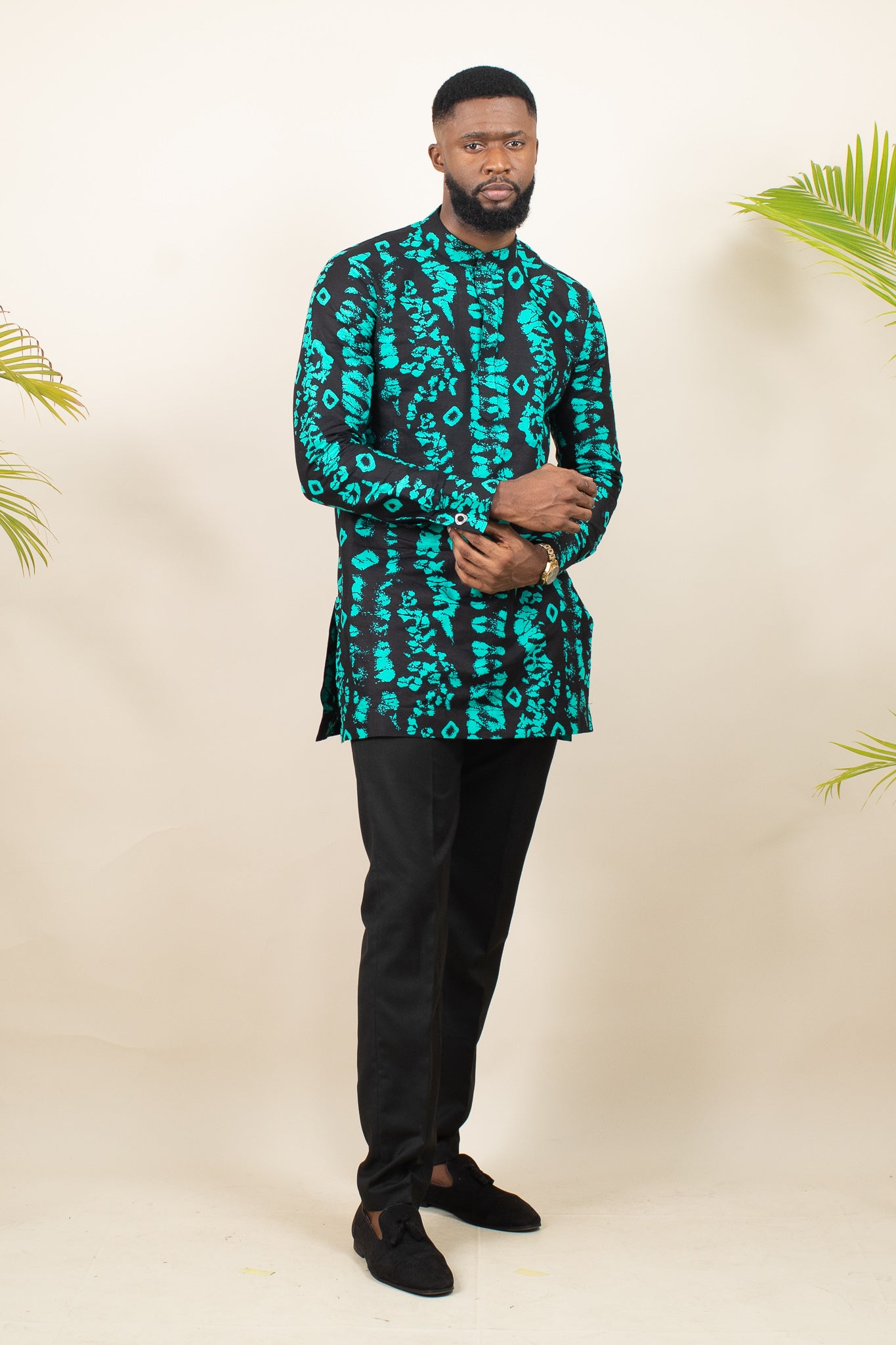 Sanyu African Print Ankara Shirt