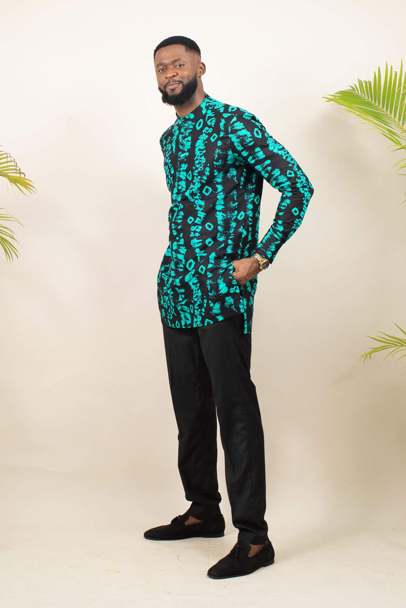 Sanyu African Print Ankara Shirt