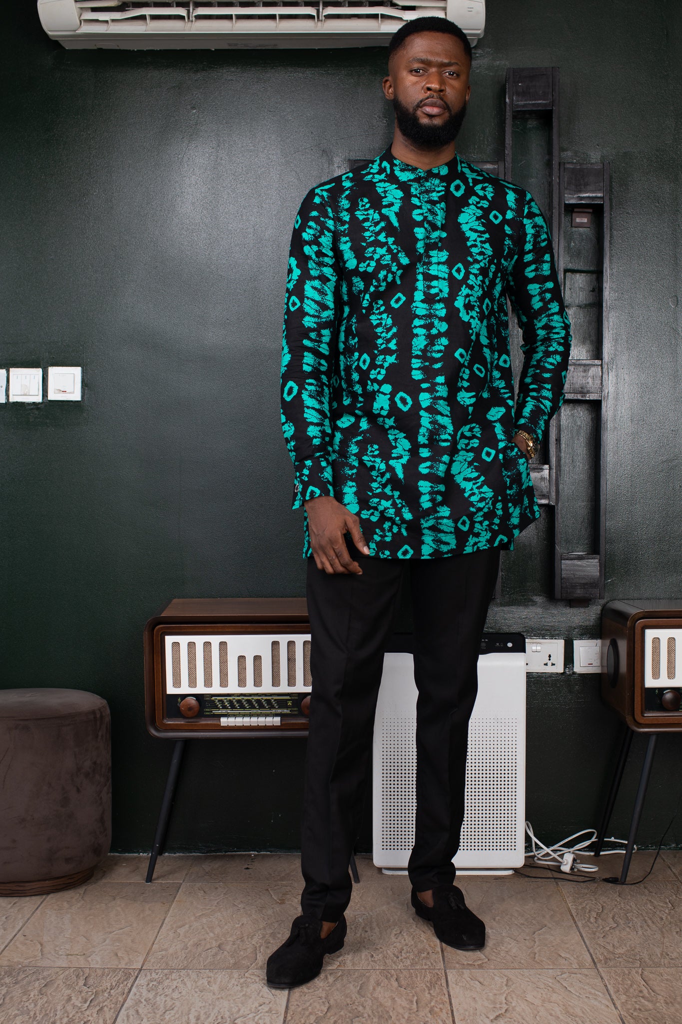 Sanyu African Print Ankara Shirt