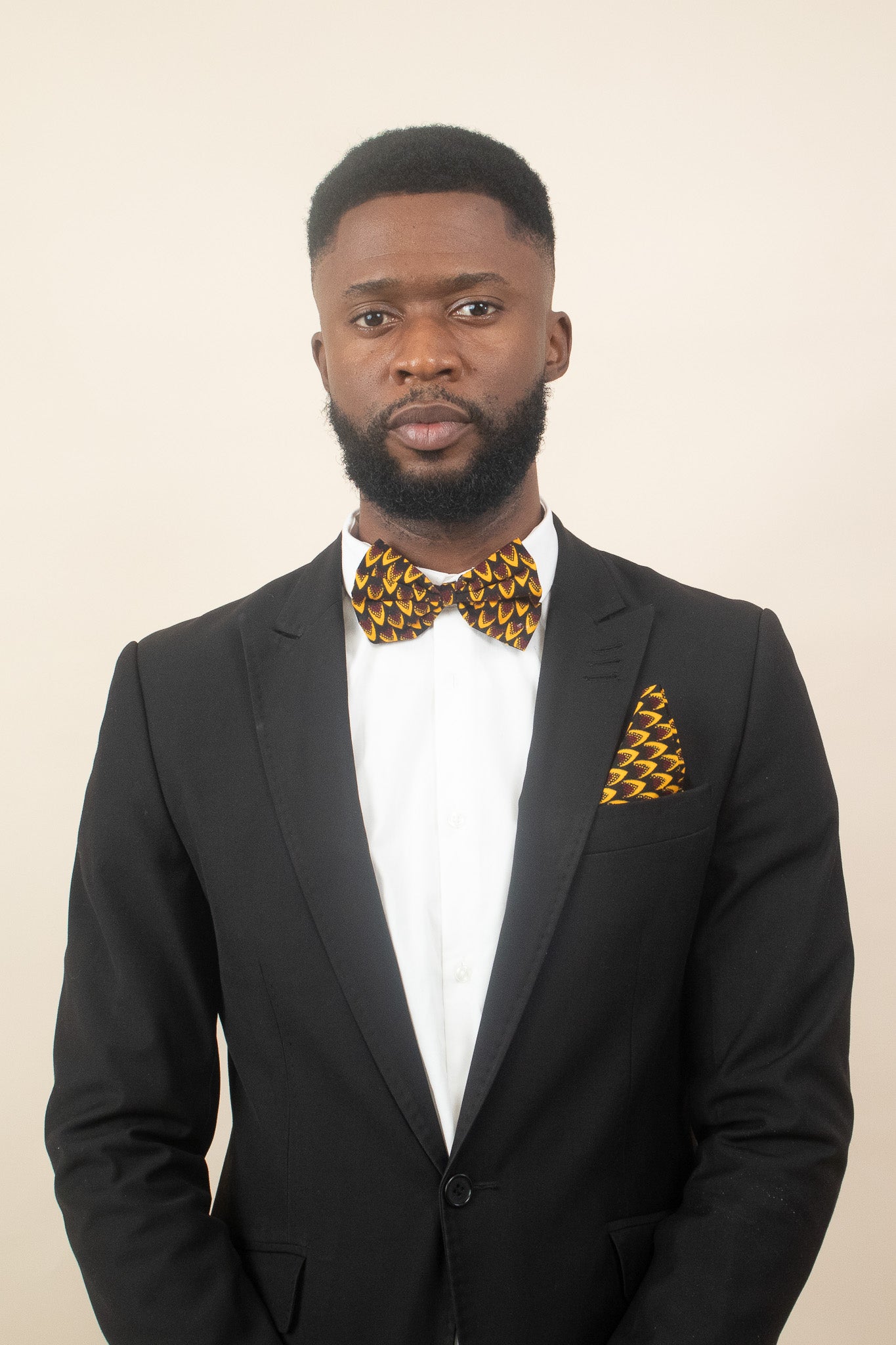 TAJU African Print Ankara Bow Tie