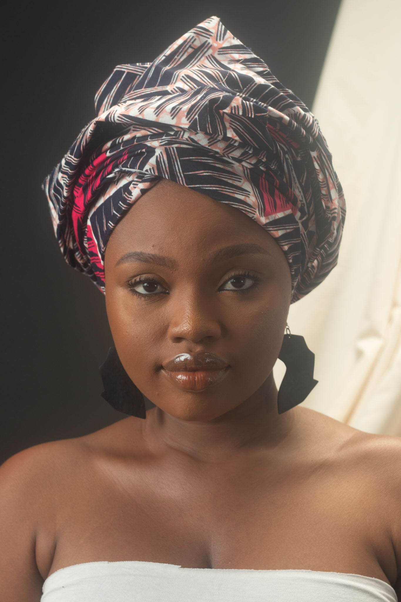 TEFERI Ankara Head Wrap — African print head wrap by Naborhi