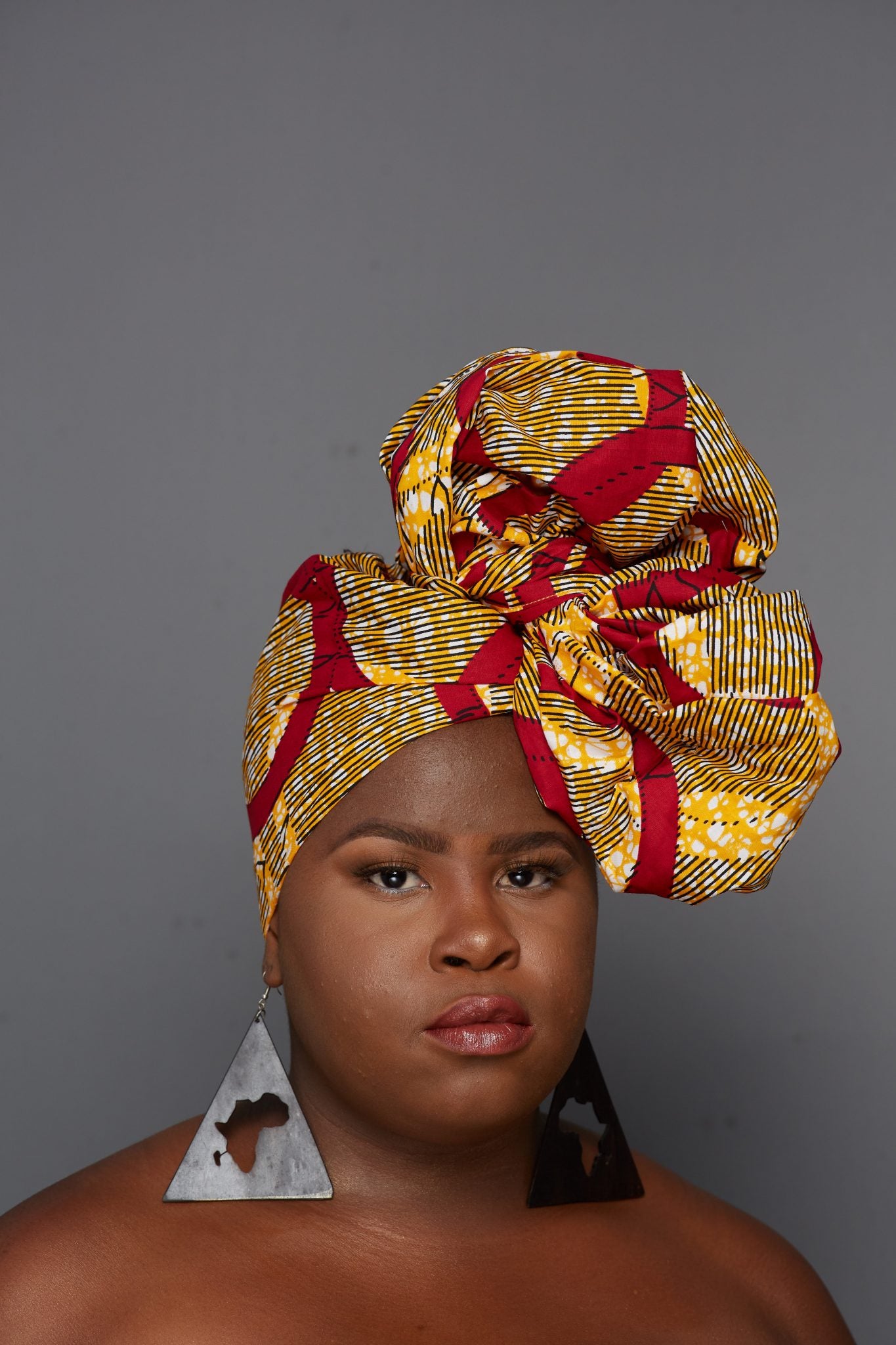 TISHALA Ankara Head Wrap — African print head wrap by Naborhi