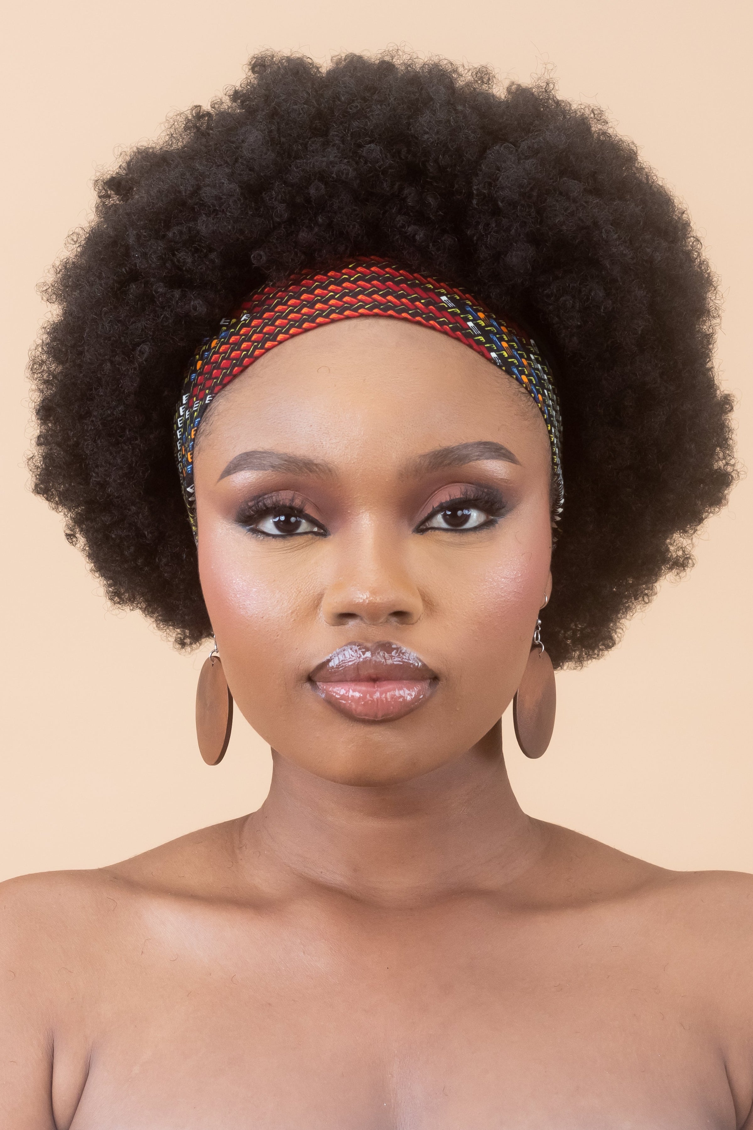 DELE – Ankara African Print Plain Headband