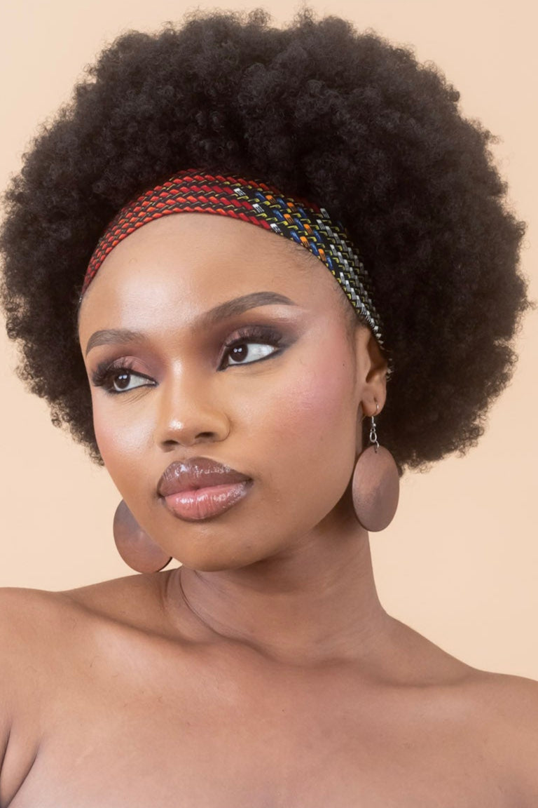 DELE – Ankara African Print Plain Headband