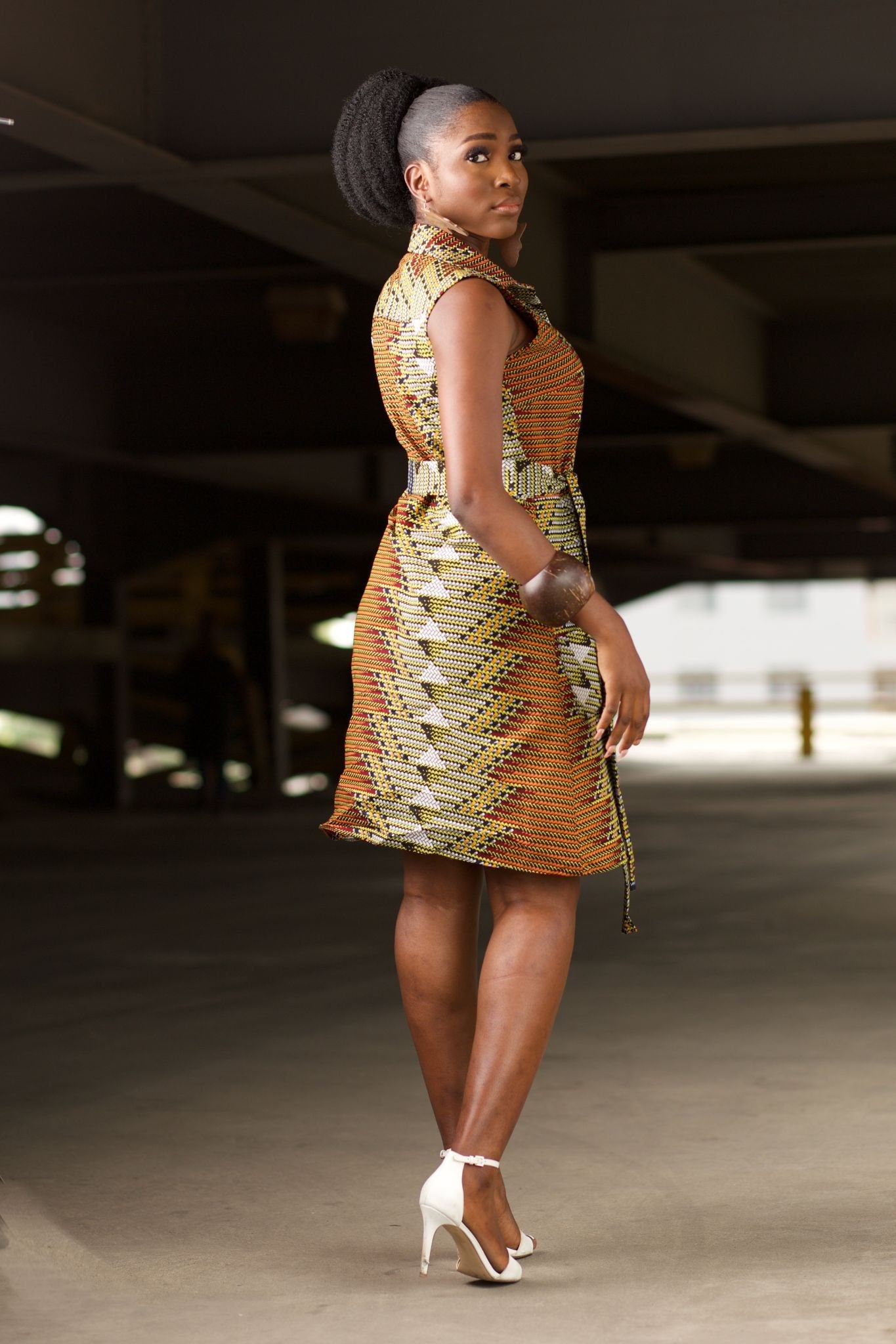 REHEMA Ankara Dress — women's African print clothing by Naborhi