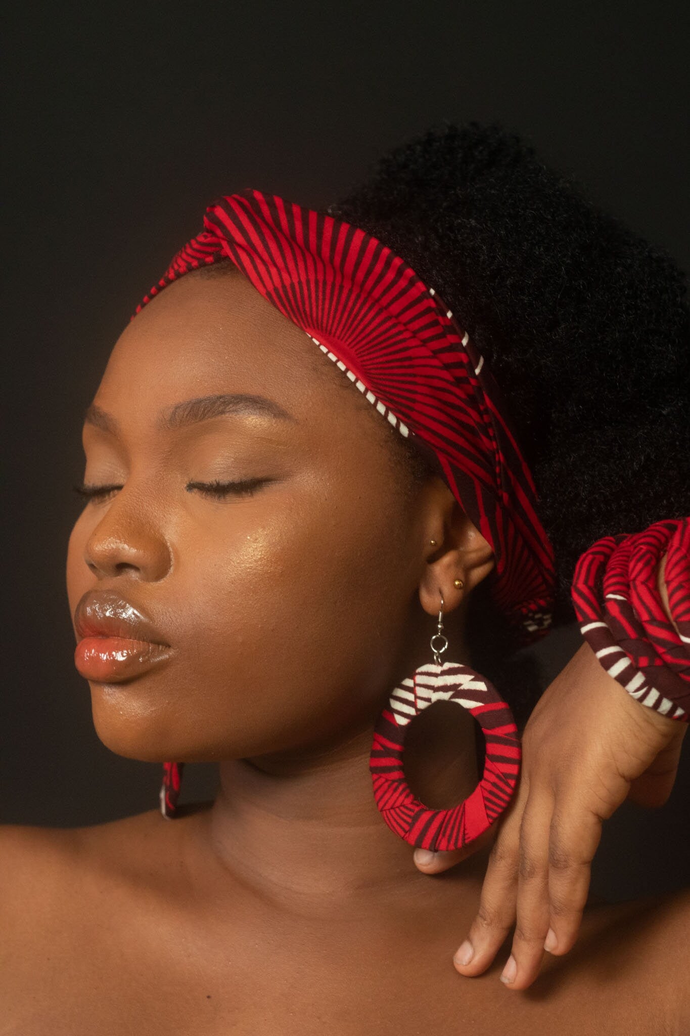 MAHABA Ankara Twist Headband — African print fashion by Naborhi
