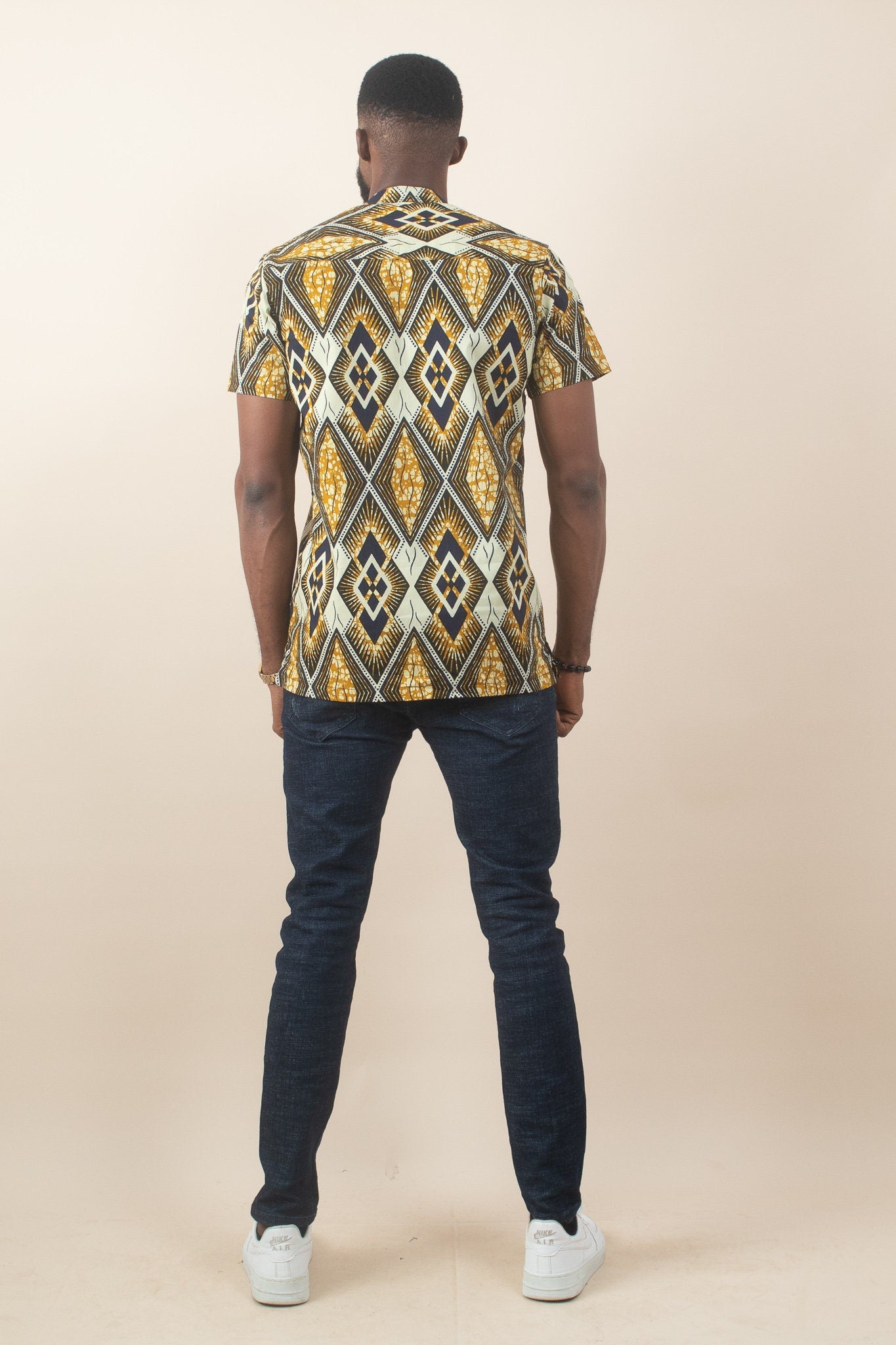 DABIRA Short SleeveAnkara Shirt — Naborhi African print collection
