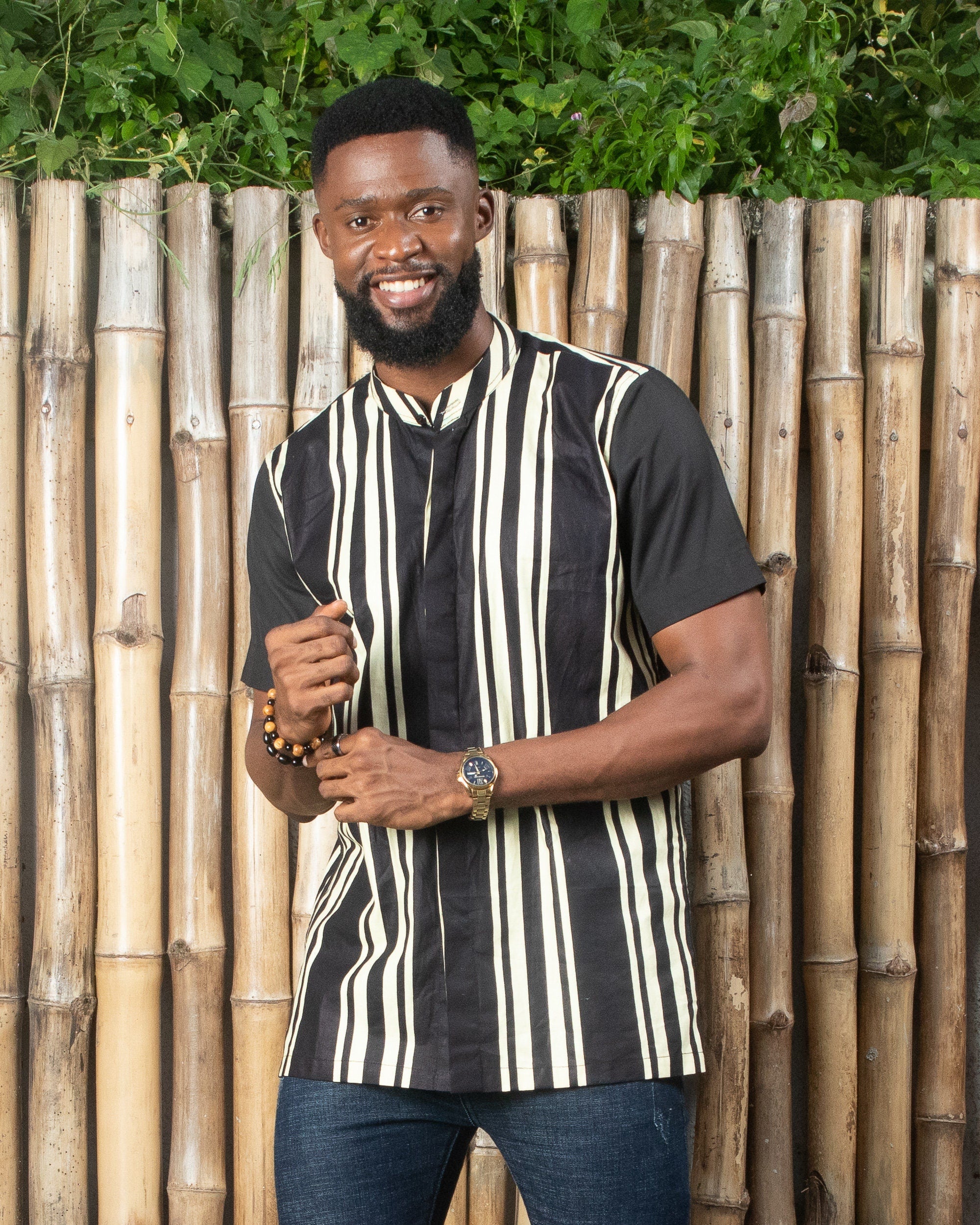AJALA Ankara Shirt — made to order African print shirt | Naborhi