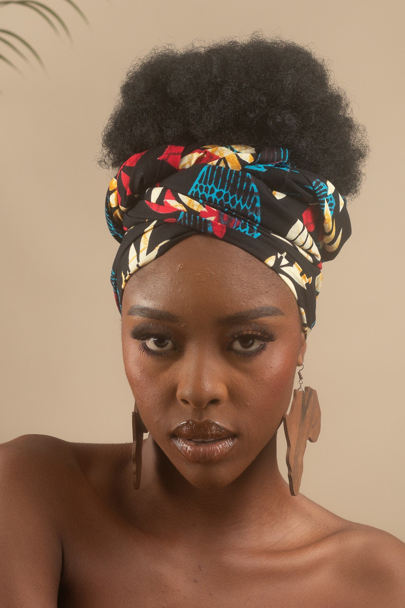 ESOSA Ankara Head Wrap — African print head wrap by Naborhi