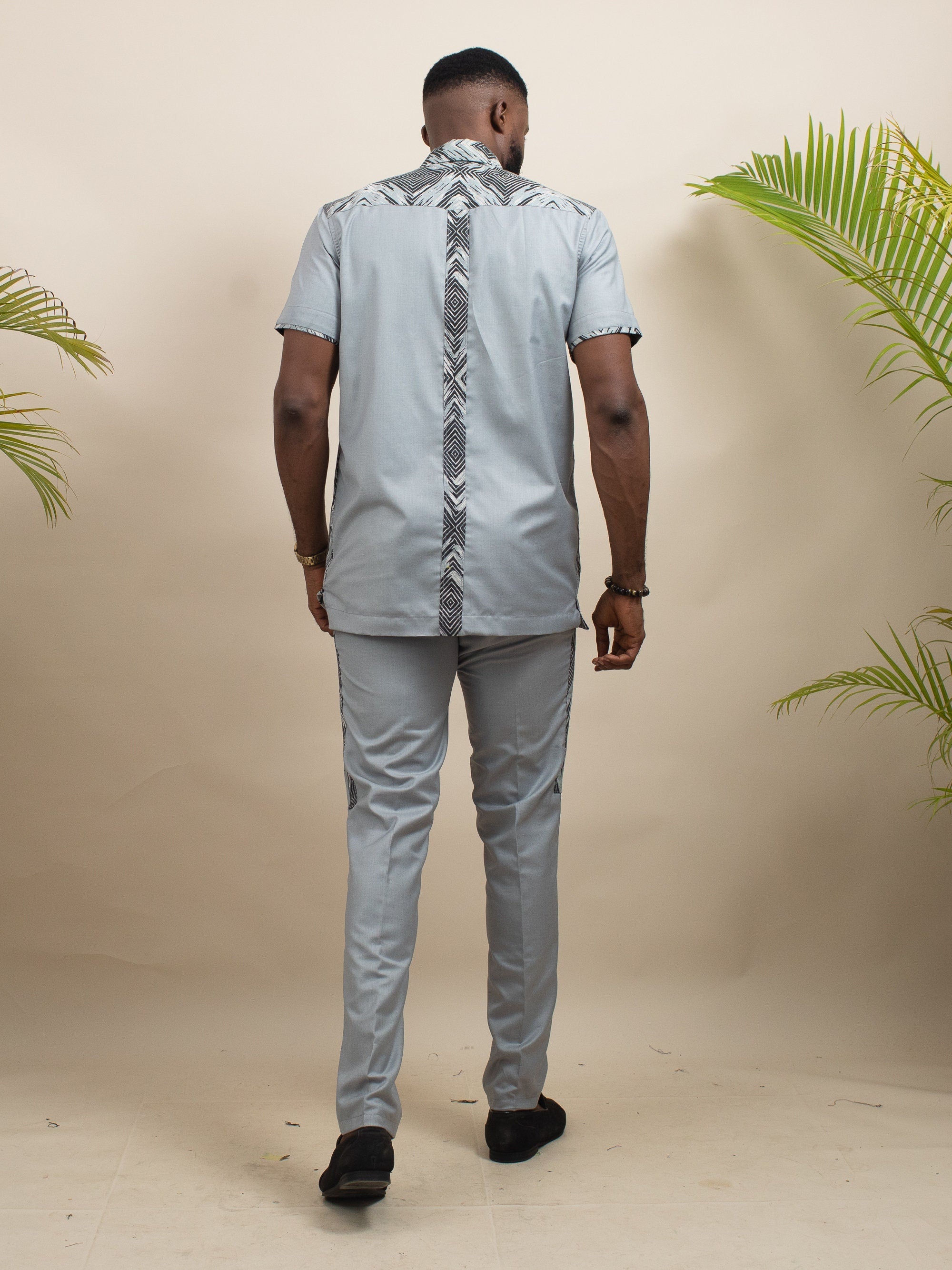 EKIO Ankara Senator Suit — Naborhi African print collection